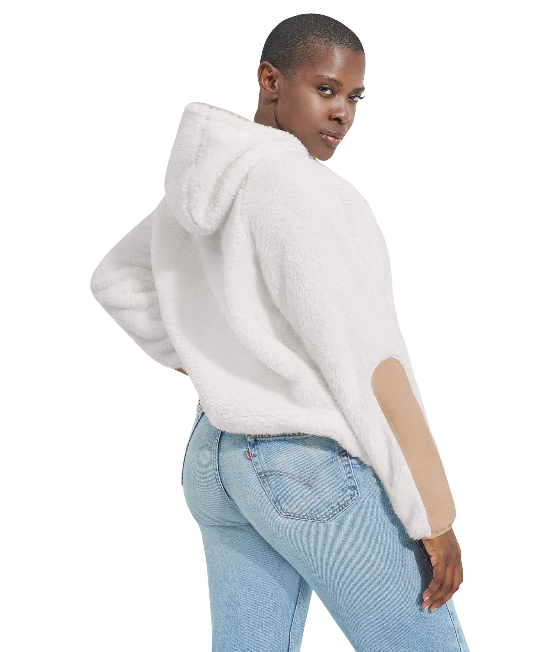 UGG Women's Ruthie UGGfluff Zip Hoodie - Cozy Fleece Jacket for Winter & Fall | Perfect for Casual Outfits, Lounge Wear & Outdoor Activities