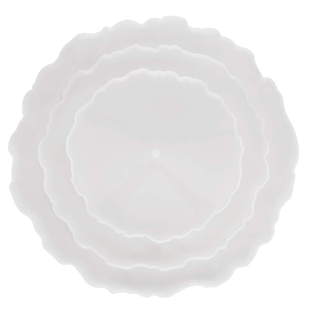 SUCIE Silicone Fruit Tray Mold - Heat Resistant & Flexible DIY Tea Tray Mold for Candy, Chocolate, Jelly - Perfect for Party Desserts, Home Baking & Gift Making