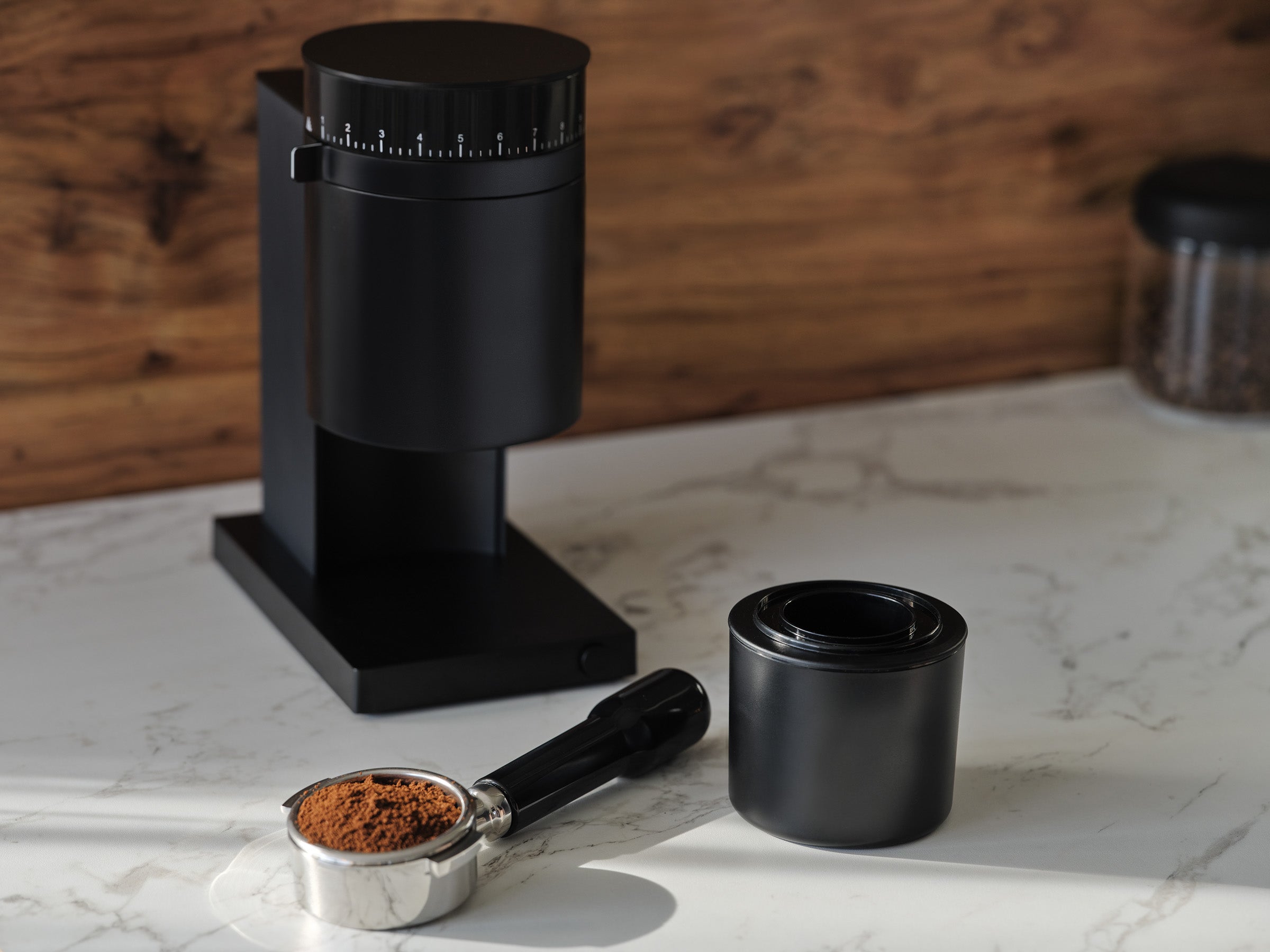 Fellow OPUS Electric Coffee Grinder - Conical Burr Mill for Espresso, French Press & Drip Coffee - Quiet & Precise Grinding for Home & Office Use