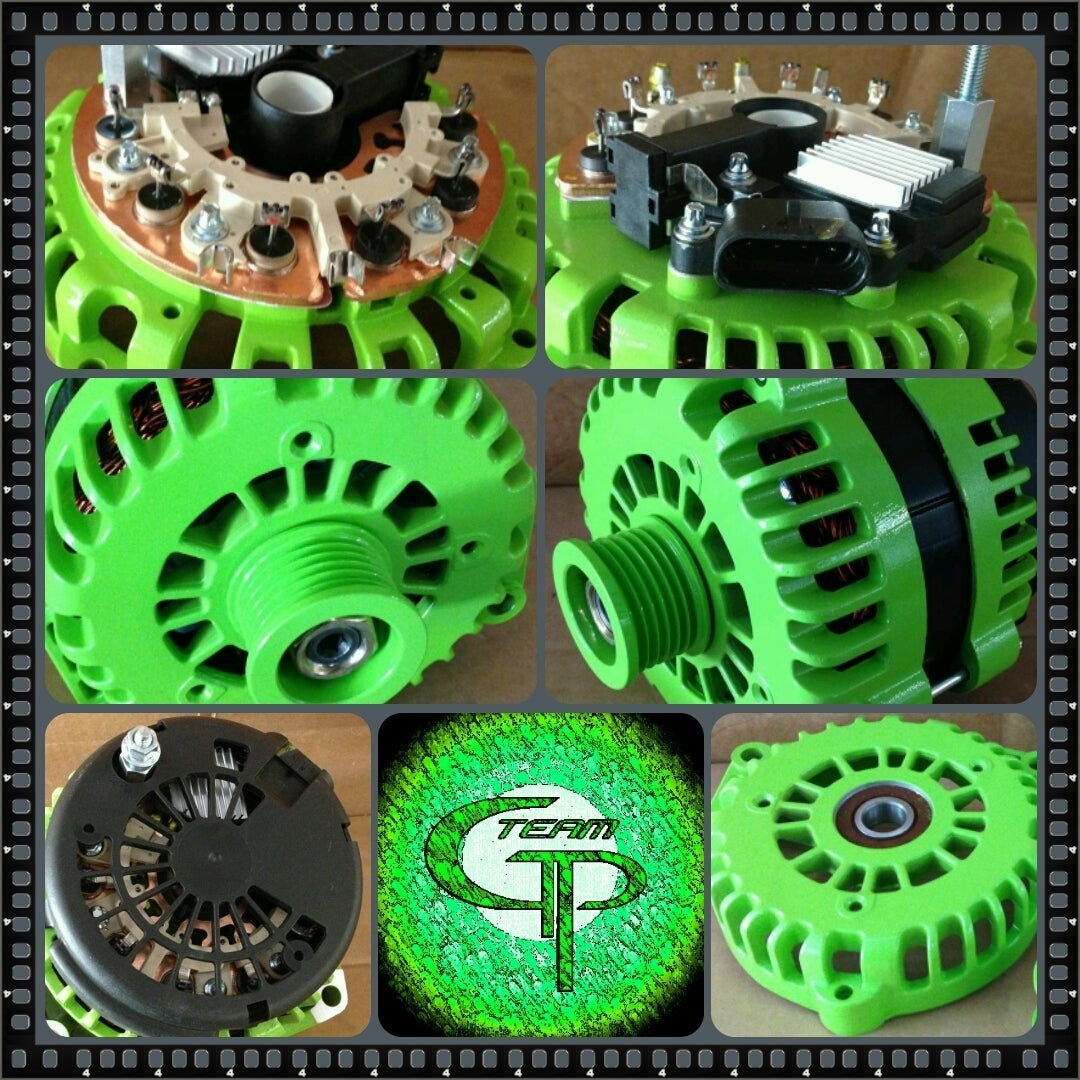 High Output 200AMP TEAM GP Alternator for 2006-2011 CHEVROLET IMPALA 3.5L - Reliable Replacement Part for Improved Electrical Performance - Perfect for Daily Commuting & Long Road Trips