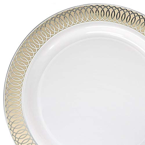 Venice in White / Ivory & Silver