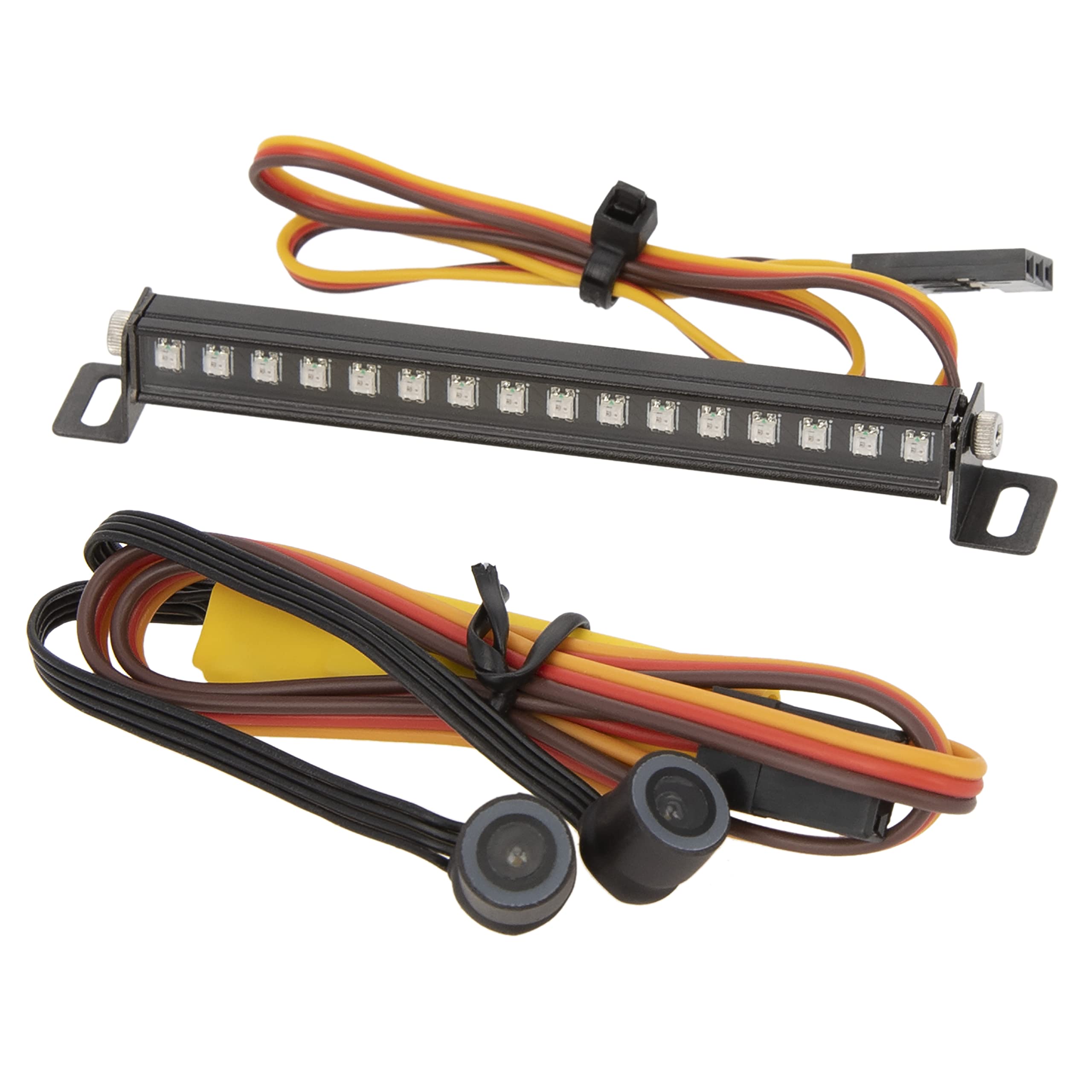 MEUS TRX4M Roof Light Bar - 16 LED 8 Modes for RC Crawler Car Upgrade | Off-Road Night Crawling