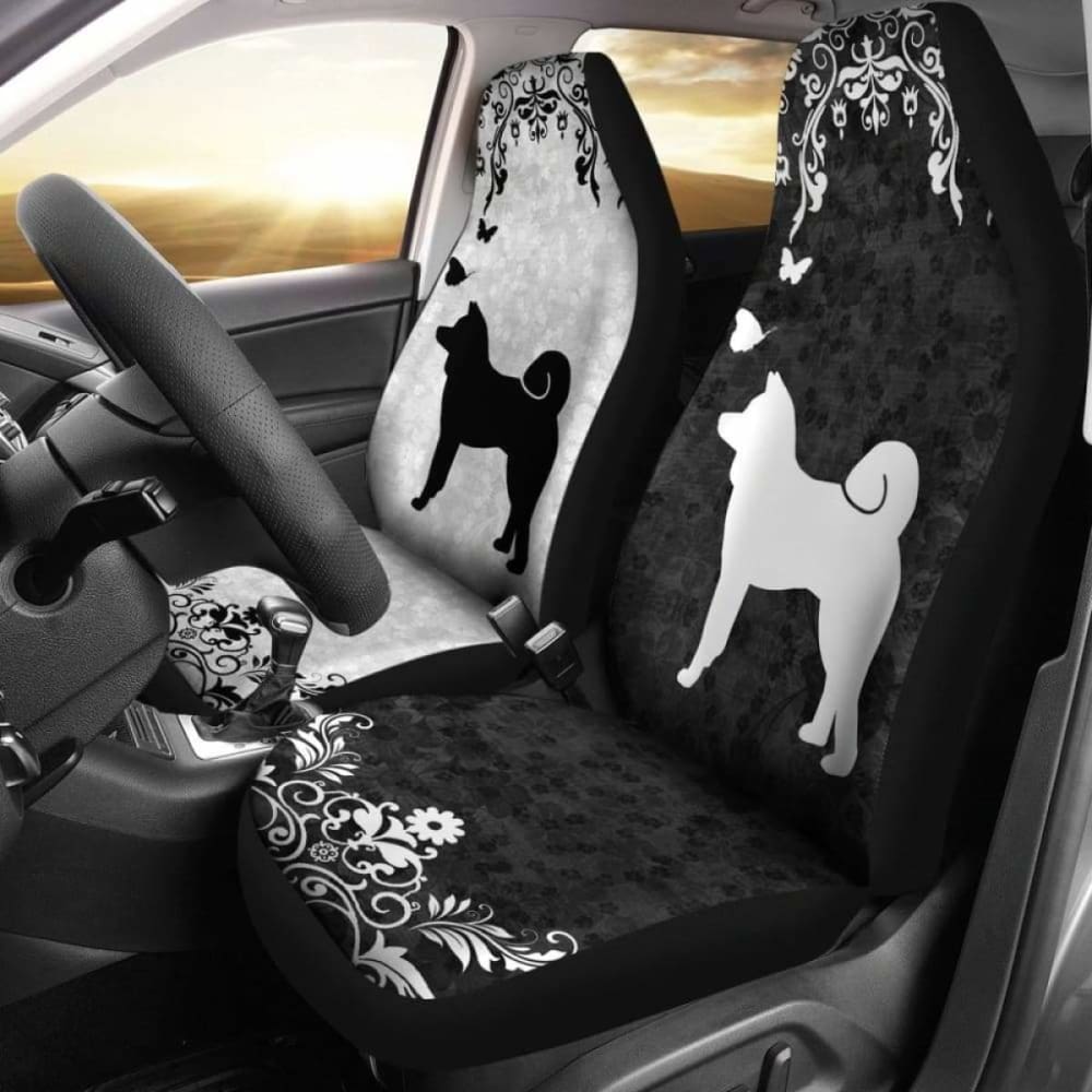 Premium Akita Car Seat Covers - Universal Fit for Cars, Trucks & SUVs - Waterproof & Durable Protection for Pets, Kids & Daily Use - Easy to Clean & Install (Model 094201)