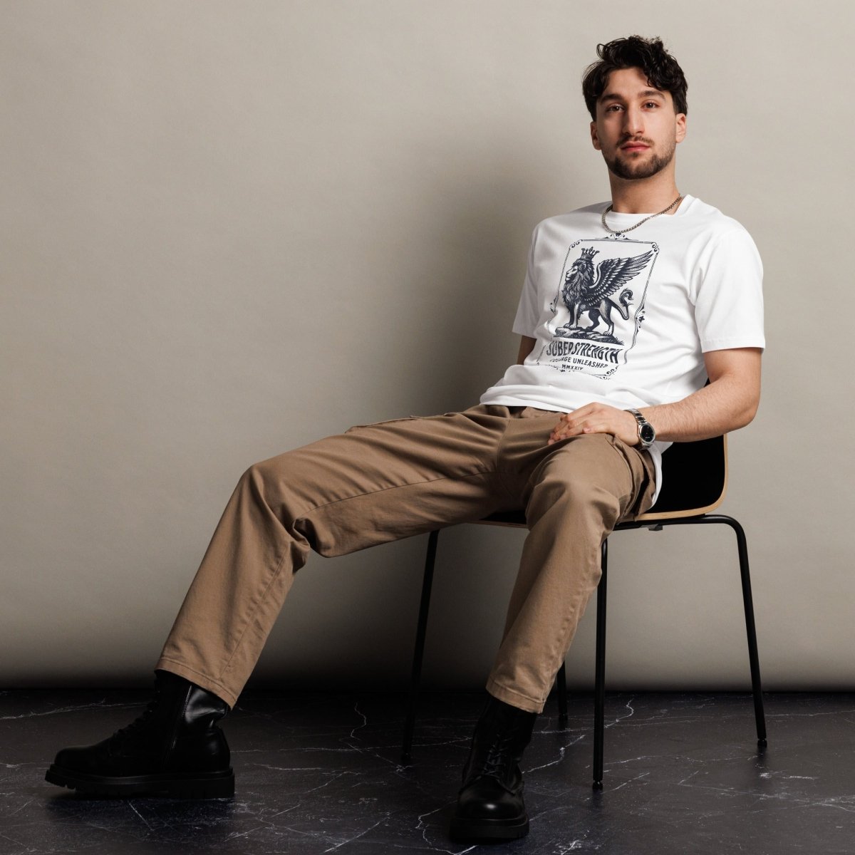 Sobriety Strength Unisex Premium T-Shirt - Comfortable & Stylish for Everyday Wear, Workouts, and Casual Outfits