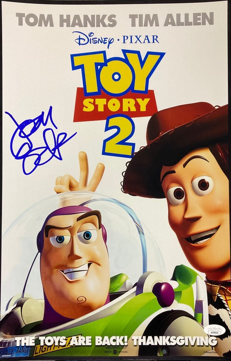 Joan Cusack Autographed Toy Story 2 Movie Poster 11x17 - JSA Certified Collectible for Disney Fans & Film Memorabilia Enthusiasts - Perfect for Home Theater Decor, Gift for Animation Lovers