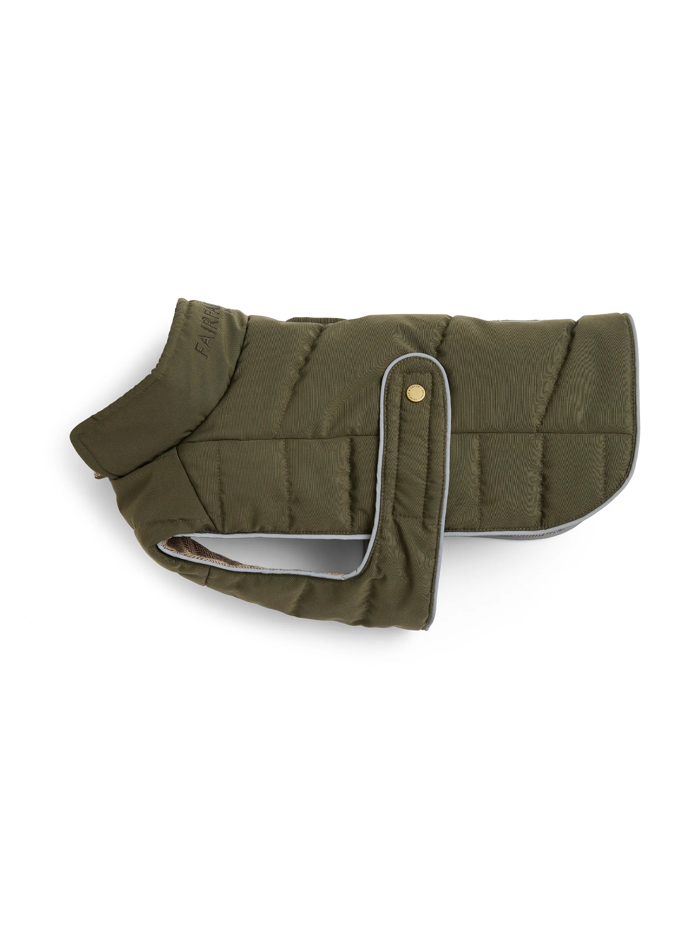Charlotte Padded Dog Coat - Warm Winter Jacket for Small Dogs, Water-Resistant & Fleece Lined - Perfect for Outdoor Walks & Cold Weather Adventures