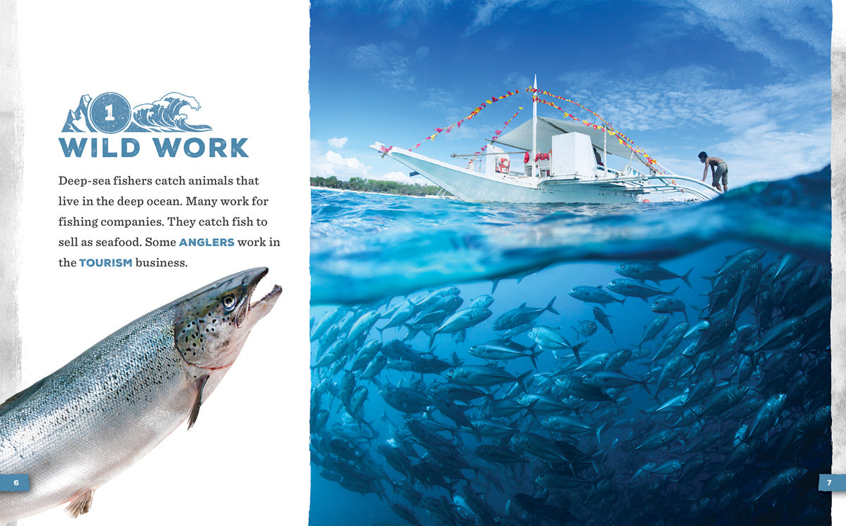 Deep Sea Fisher Book - ISBN 9781608189243 - Perfect for Marine Enthusiasts & Fishing Hobbyists