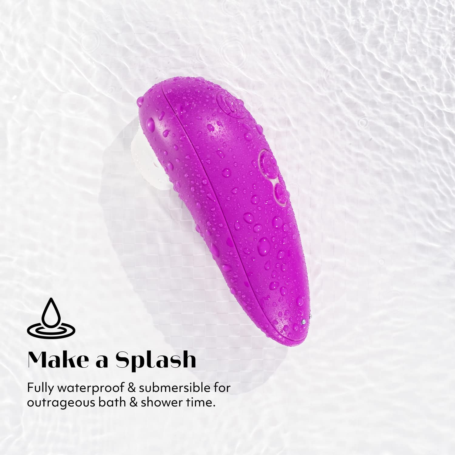 Womanizer Starlet 3 Clitoral Stimulator | 6-Speed Mini Vibrator for Women | Rechargeable Adult Sex Toy | Waterproof Clit Sucker & Personal Massager | Violet | Perfect for Solo Play & Couples Intimacy