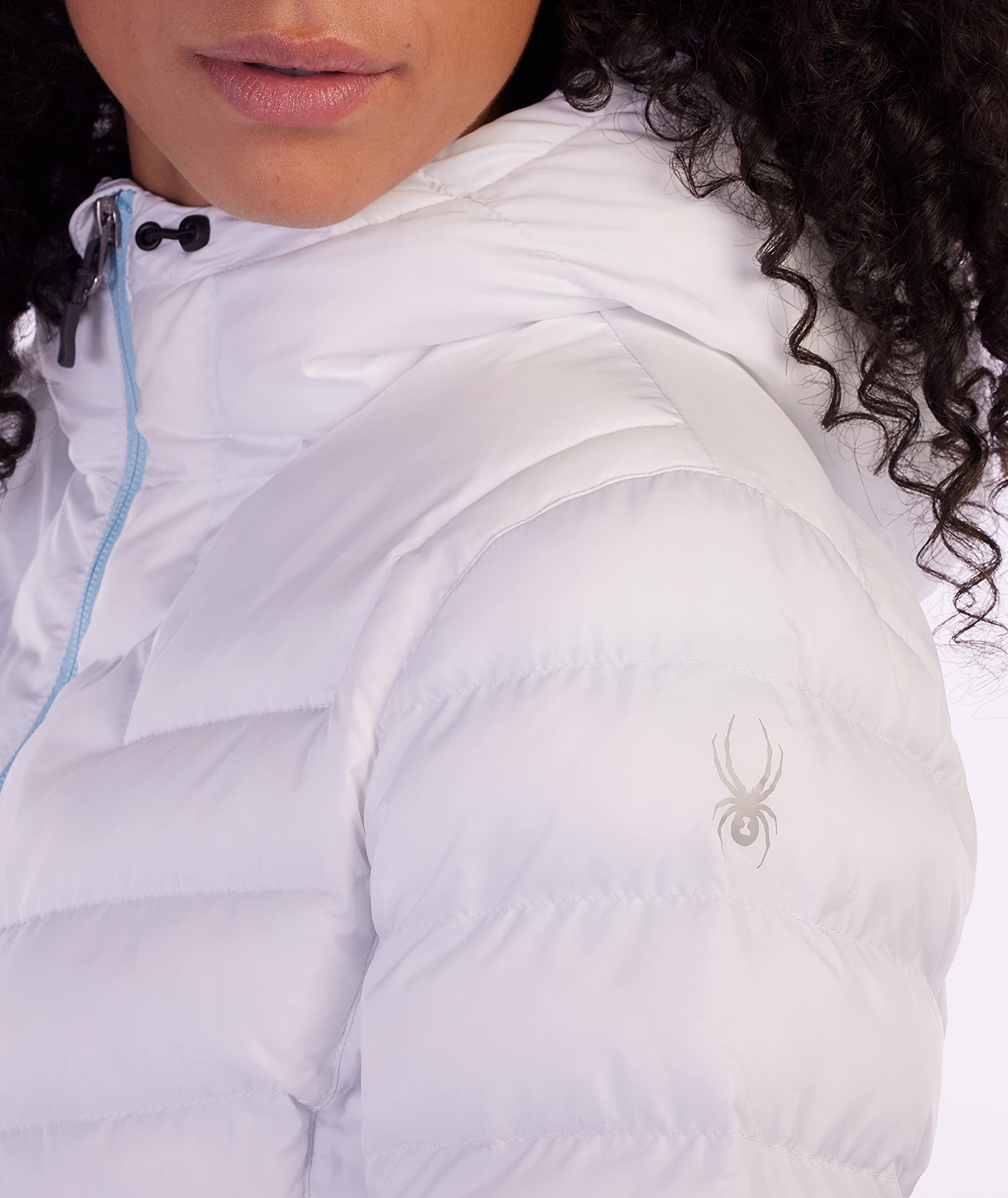 Spyder Women's Peak Hoodie Insulator Jacket - Lightweight Warm Winter Coat for Skiing, Snowboarding & Outdoor Activities