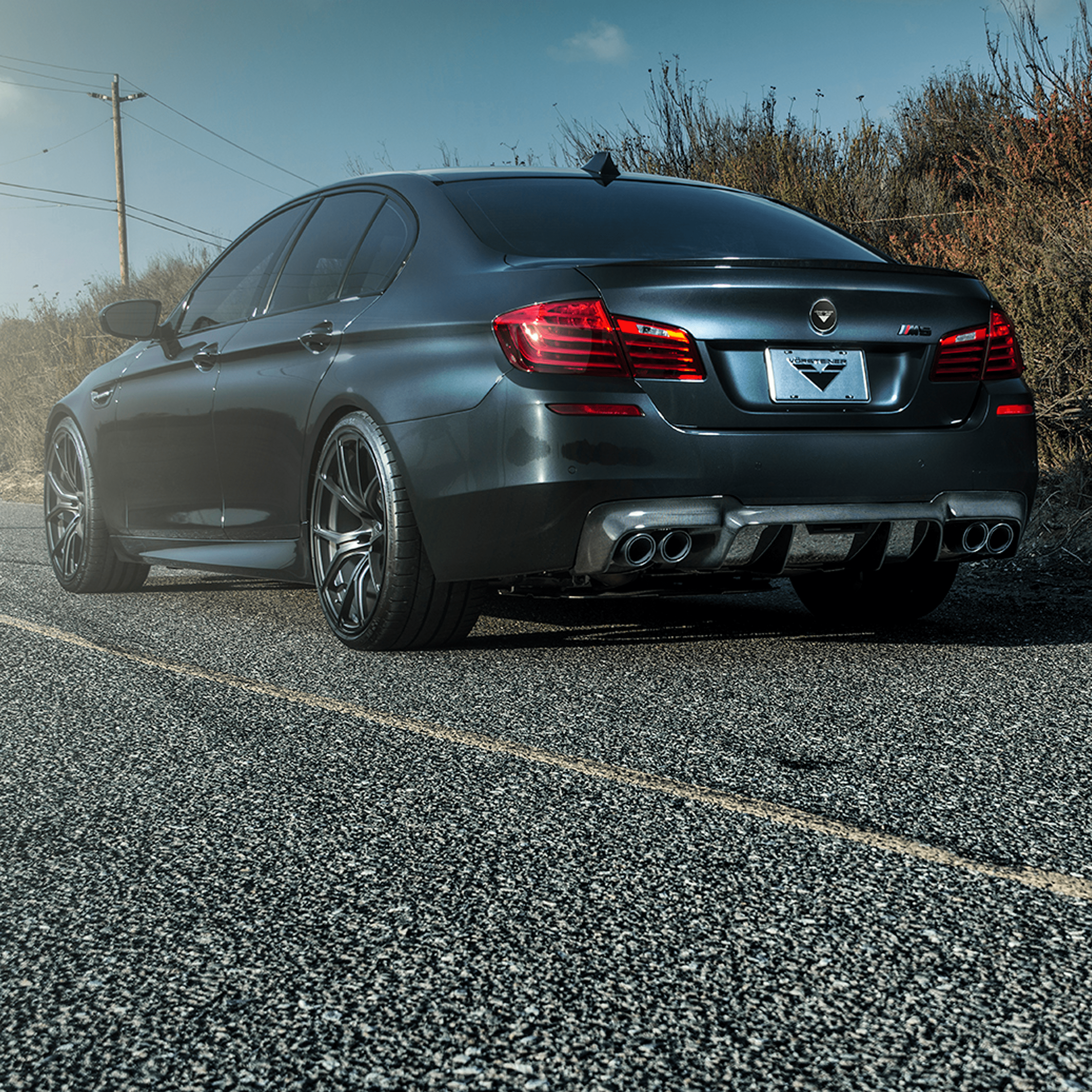 BMW F10 M5 Carbon Fiber Rear Diffuser - High Performance Aero Upgrade for Enhanced Style & Downforce | Perfect for Track Days & Car Shows