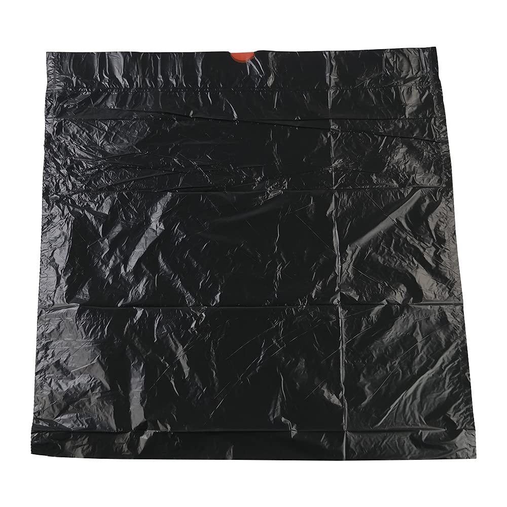 8 Gallon Drawstring Trash Bags - 120 Count Heavy Duty Black Garbage Bags for Kitchen, Office & Outdoor Use