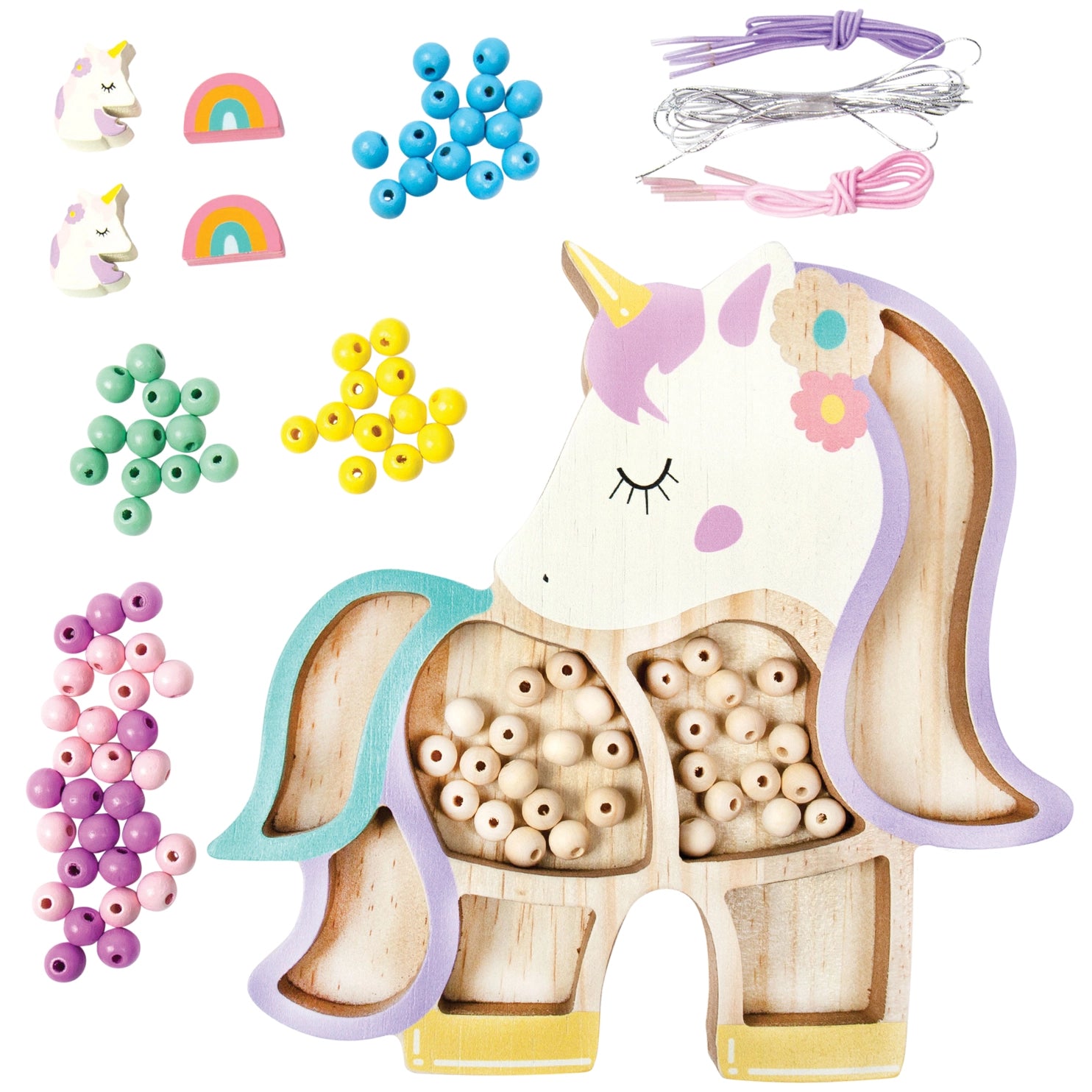 Magical Unicorn Jewelry Making Kit for Kids - DIY Craft Set with Beads, Charms & Accessories - Perfect for Birthday Gifts, Party Favors & Creative Play