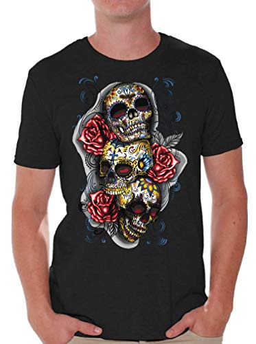 Three Sugar Skulls