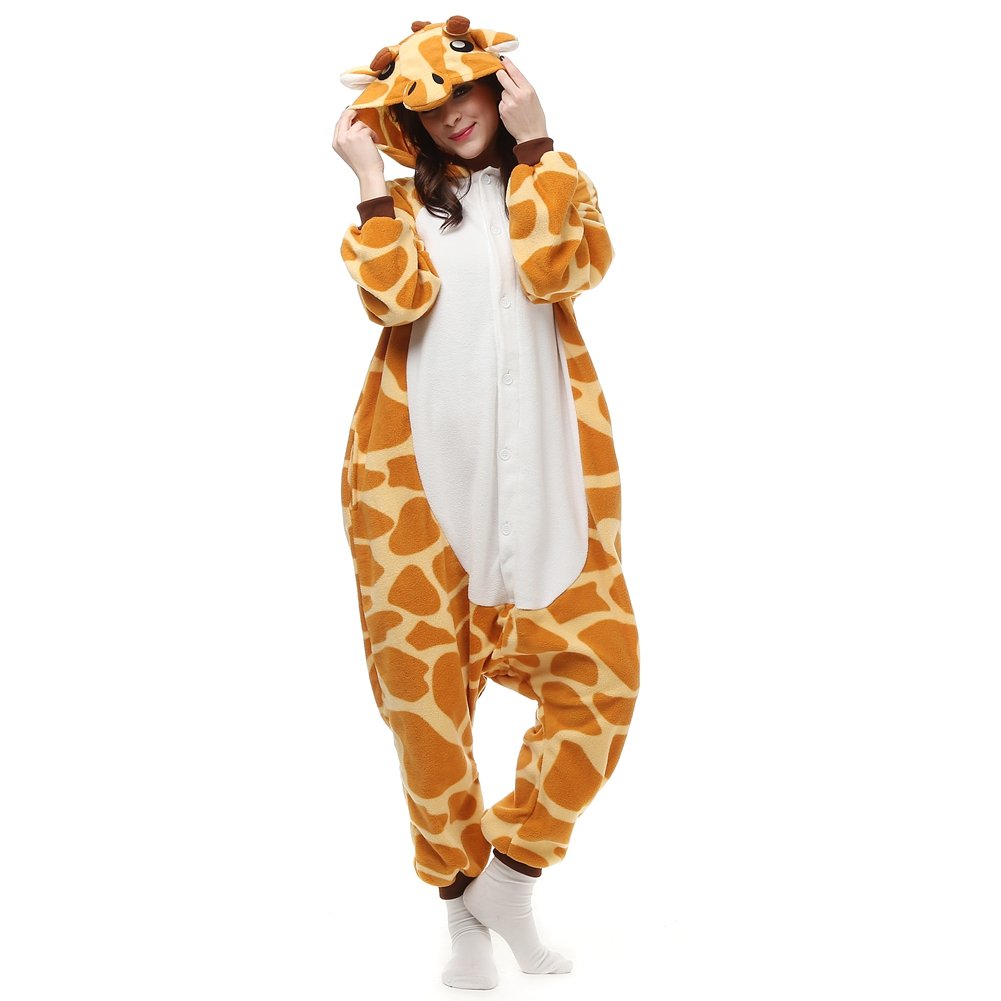 Adult Animal Onesies Pajamas - Soft & Cozy Halloween Costume Sleepwear for Women & Men | Perfect for Cosplay, Parties, and Loungewear