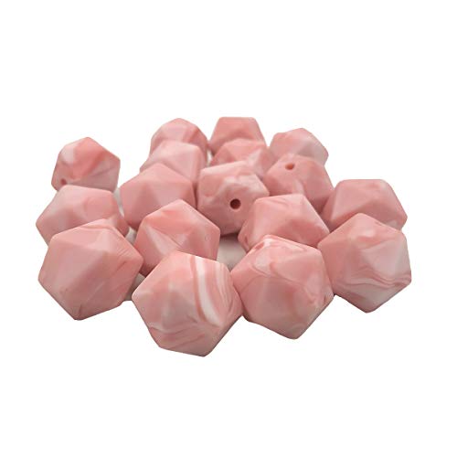 dark marble pink