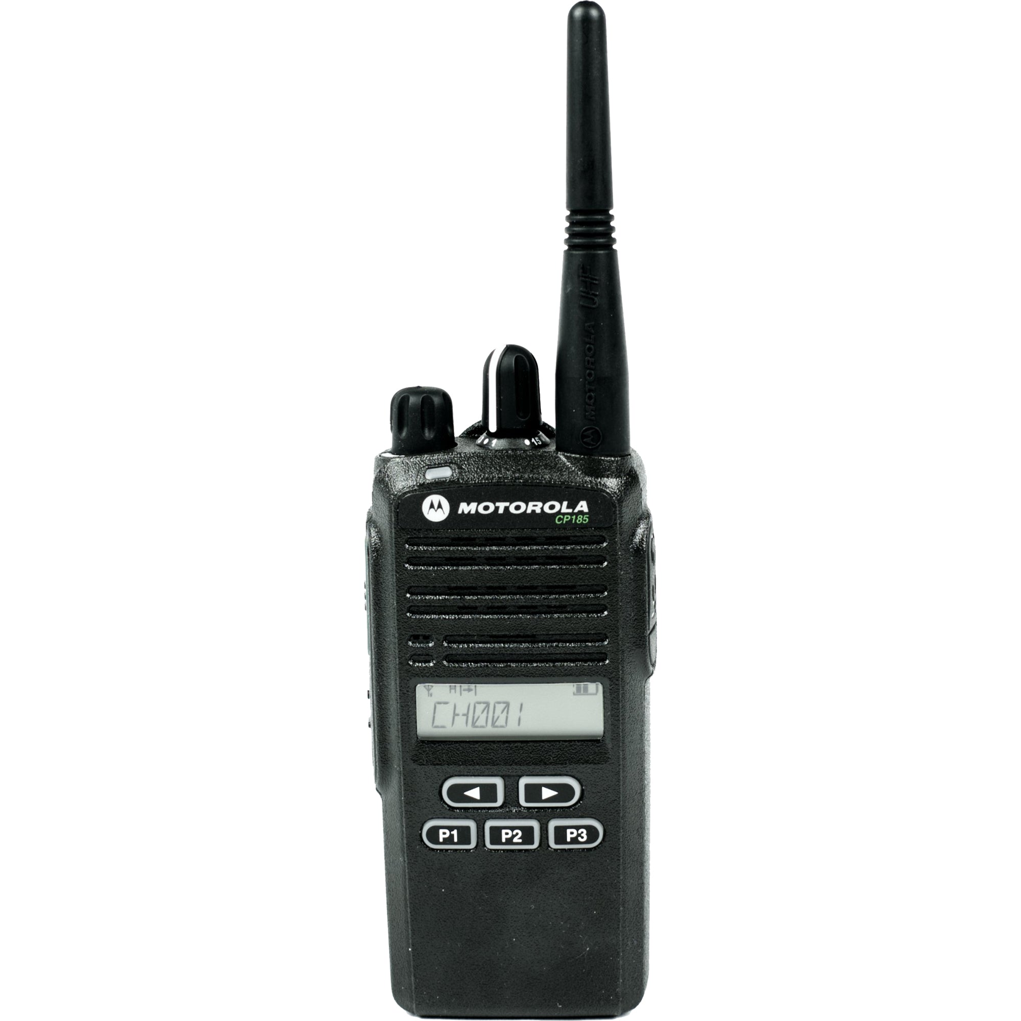 Motorola CP185 Two-Way Radio - Long Range Walkie Talkie for Outdoor Adventures, Construction & Emergency Communication