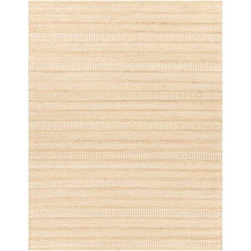 Hand Woven Aria Textured Panel Rug - Natural Jute Fiber, Multiple Sizes (5x7, 8x10) for Living Room, Bedroom & Boho Home Decor