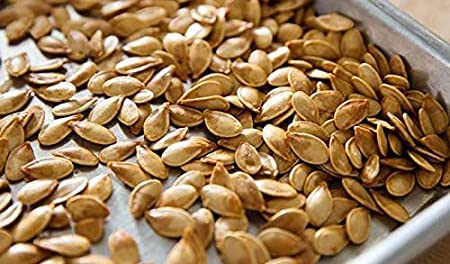 STYLEOK 100% Natural Pumpkin Seeds (Kaddu Beej) - 450g | Raw, Unsalted Jadi Booti Sita Phal Magaz | Healthy Snack for Salads, Baking & Trail Mix