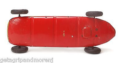 Vintage FRICTION SparKing Speed King 61 Mark YA Japanese Model Car - Collectible Antique Toy in Good Condition - Perfect for Display, Collection, and Retro Car Enthusiasts