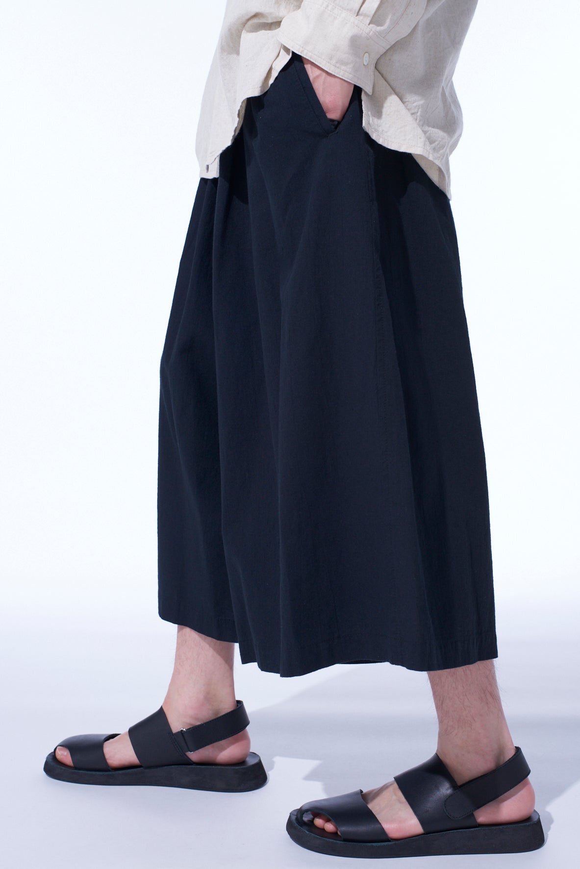 Premium Cotton Linen Blend Culotte Pants for Women - Comfortable High-Waisted Wide Leg Palazzo Pants for Casual Wear, Office & Summer Outfits