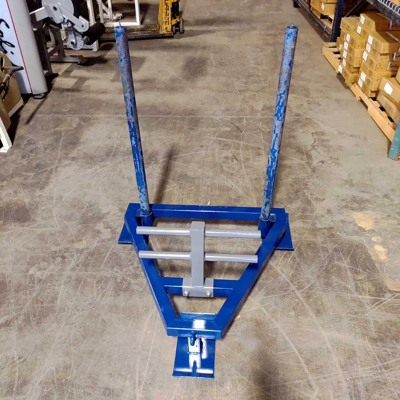 Push Sled Prowler with Harness Attachment - Heavy Duty Strength Training Sled for Football, CrossFit & Outdoor Workouts
