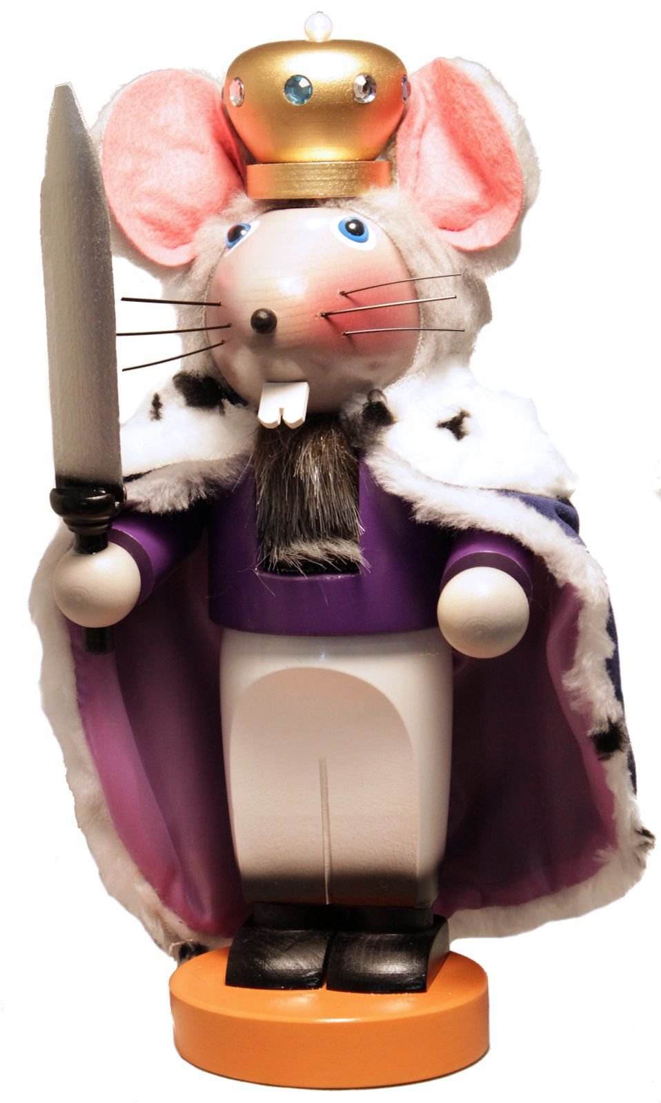 Steinbach Mouse King Nutcracker - Authentic German Christmas Nutcracker | Holiday Decor, Gift & Collectible for Christmas Tree, Mantel & Festive Home Decor
