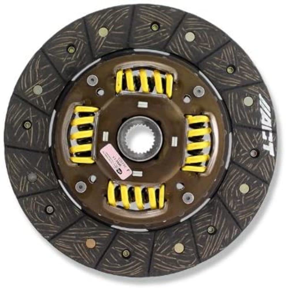 ACT 3001007 High-Performance Street Sprung Clutch Disc - Durable Smooth Engagement for Muscle Cars, Sports Cars & Daily Drivers - Racing, Towing & High-Torque Applications - Perfect Upgrade for Drag Racing, Street Performance & Heavy-Duty Towing - Ideal for Track Days, Commuting & Hauling Trailers - Best for Racing Enthusiasts, Daily Commuters & Heavy Load Towing Scenarios