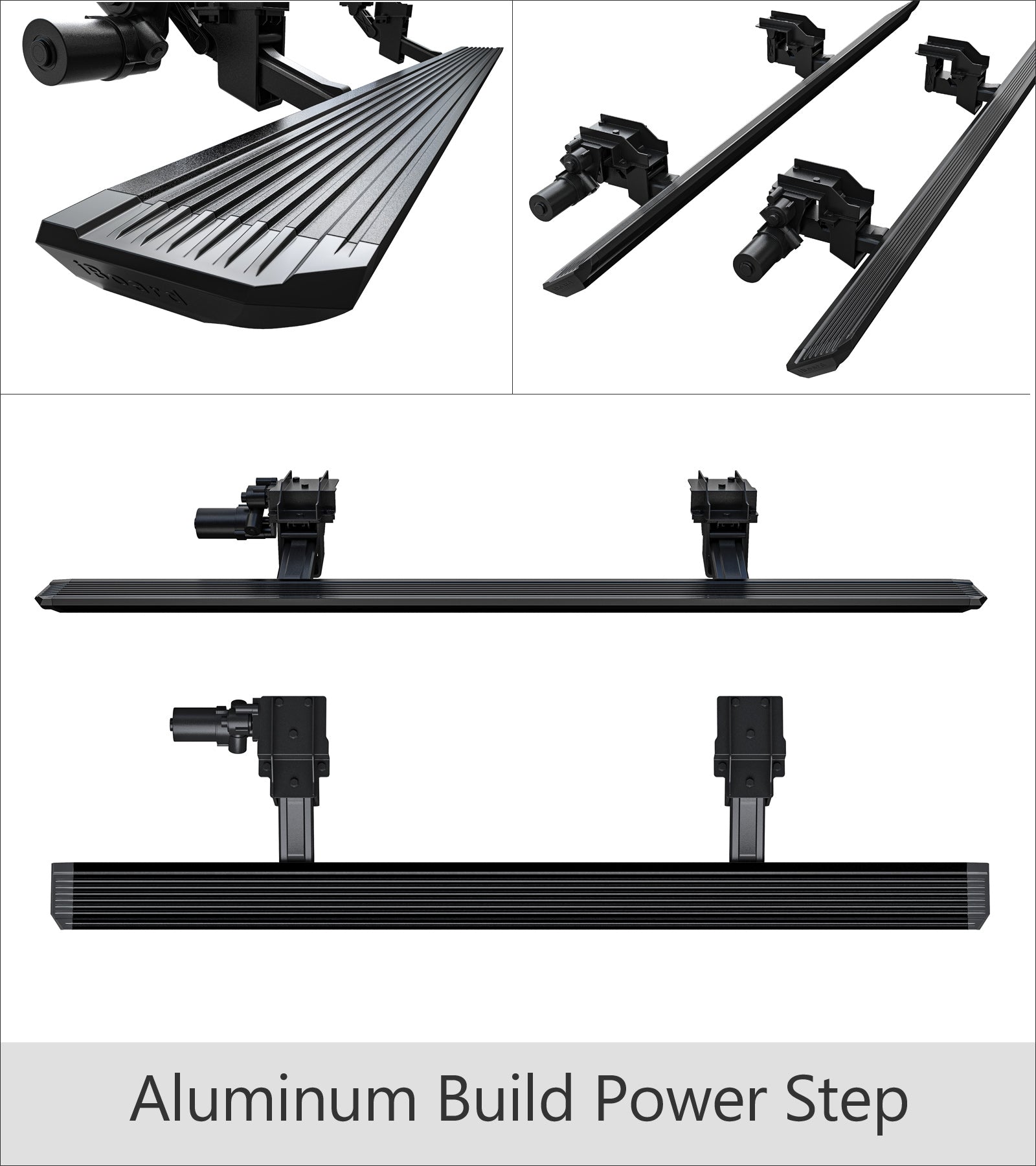 APS W Series Electric Running Boards for Ram 2500 & 3500 Mega Cab (2013-2024) - Automatic Retractable Side Steps - Perfect for Off-Roading, Truck Access & Enhanced Vehicle Style