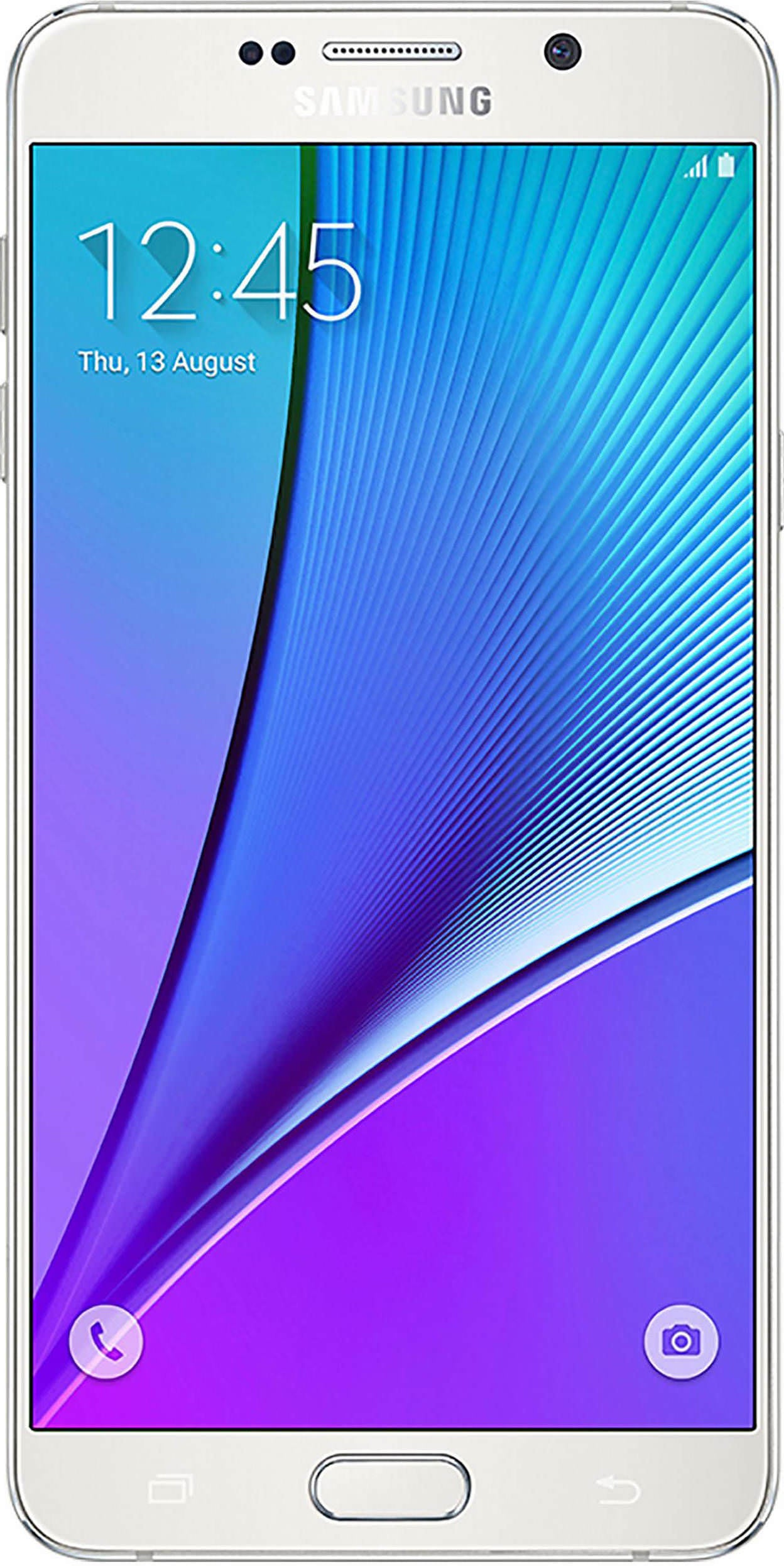 Samsung Galaxy Note 5 64GB White Pearl Smartphone (Sprint) - Premium Android Phone for Business & Entertainment