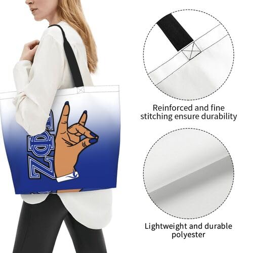 Stylish Large Tote Bag for Women - Reusable Grocery Shopping Bag, Durable Casual Shoulder Handbag - Perfect for Work, Travel & Everyday Use
