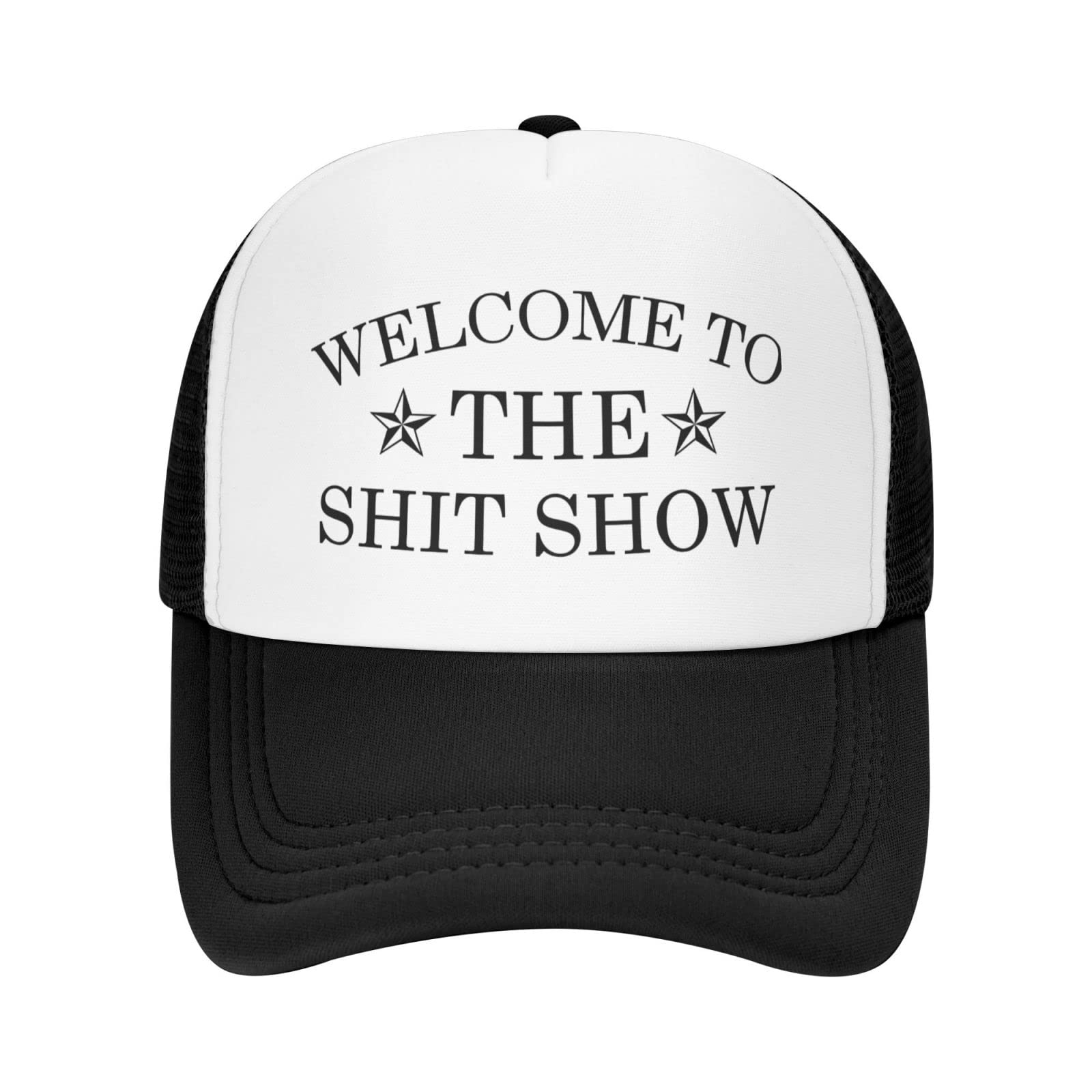 Funny 'Welcome to The Shit Show' Embroidered Dad Hat for Women - Trendy Baseball Cap for Casual Outfits & Bad Days