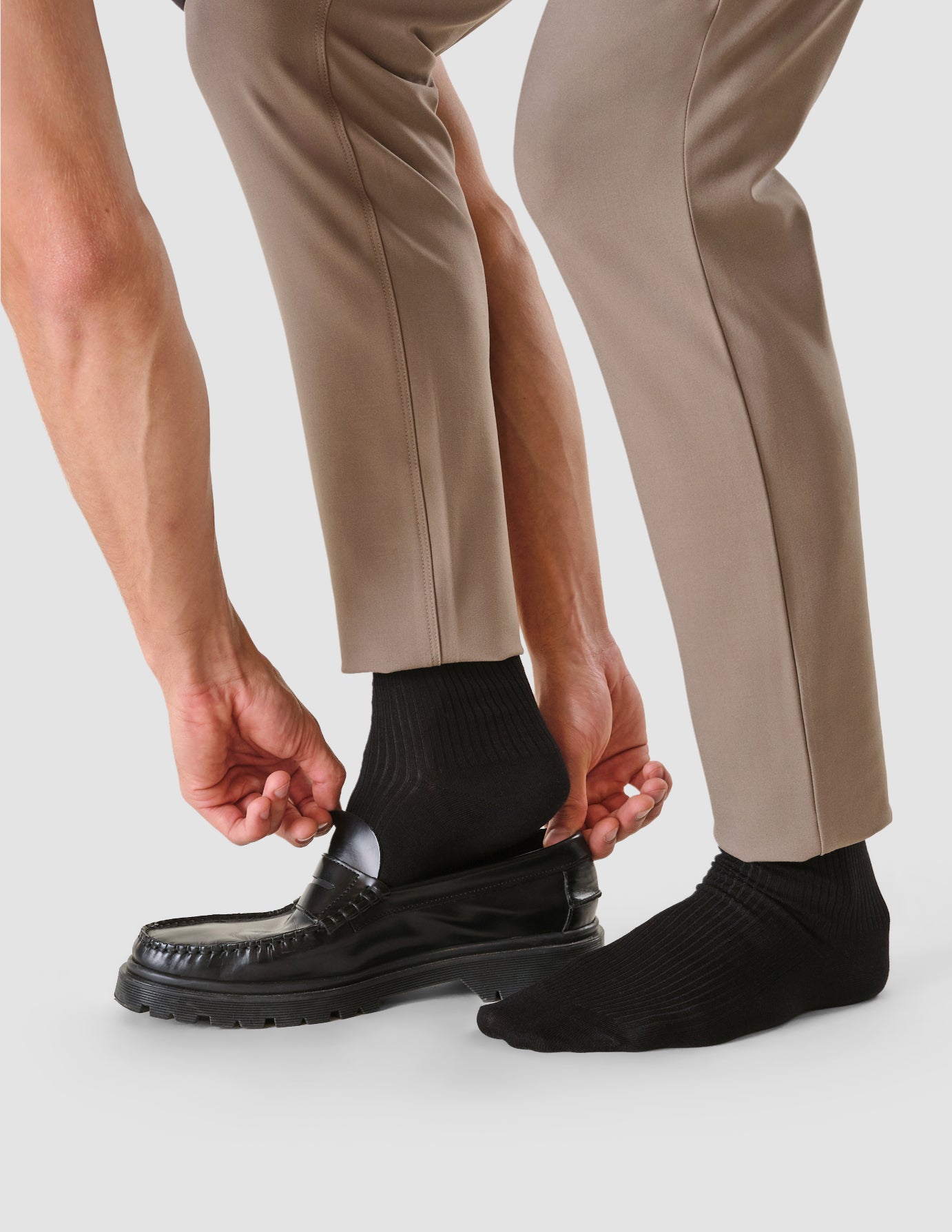 Sanitized® Silver Socks 2-Pack - Odor Control & Antibacterial Black Socks for Men & Women - Perfect for Hiking, Running & Daily Wear