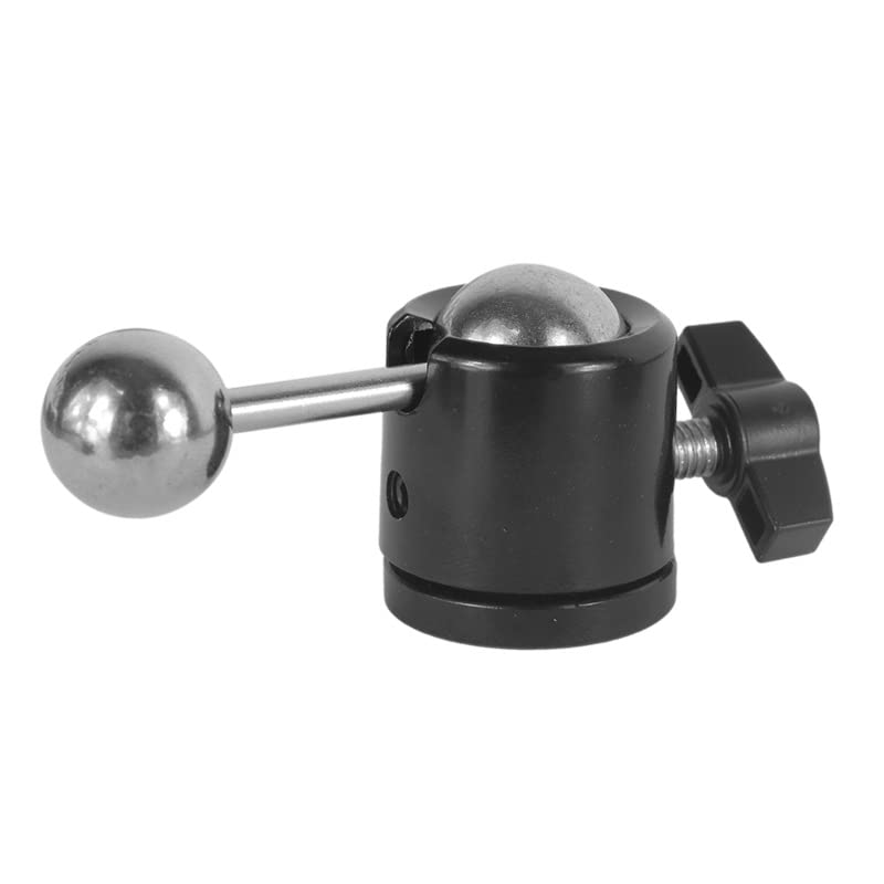 VizGiz 2 Pack Tripod Head Mount Adapter - 17mm Ball to 1/4