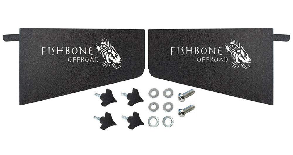 FISHBONE FB25101 JL Wheel Well Storage Bins - 2 Door Organizer for Jeep Wrangler Accessories | Perfect for Off-Road Gear & Camping Equipment Storage