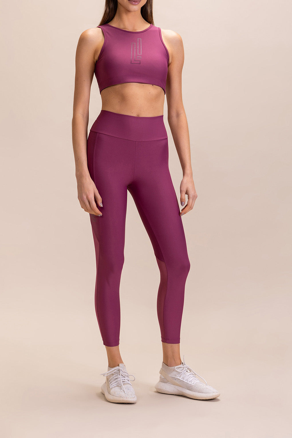 L! Icon Sports Bra - High Support Workout Bra for Women - Perfect for Running, Yoga & Gym - Moisture-Wicking & Breathable Activewear