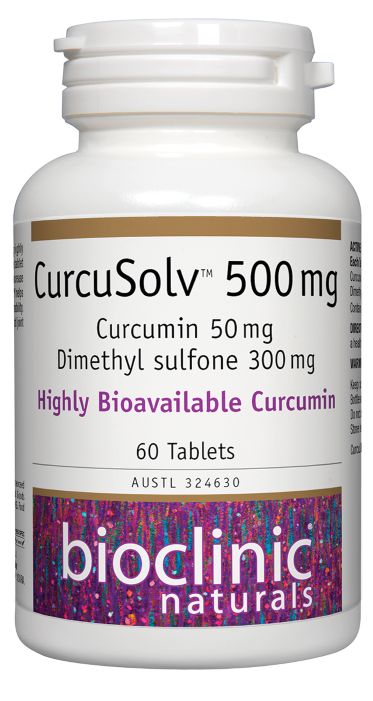 Bioclinic Naturals CurcuSolv™ Turmeric Extract Supplement - High Absorption Curcumin with Black Pepper for Joint & Digestive Support - Ideal for Active Lifestyles & Wellness Routines