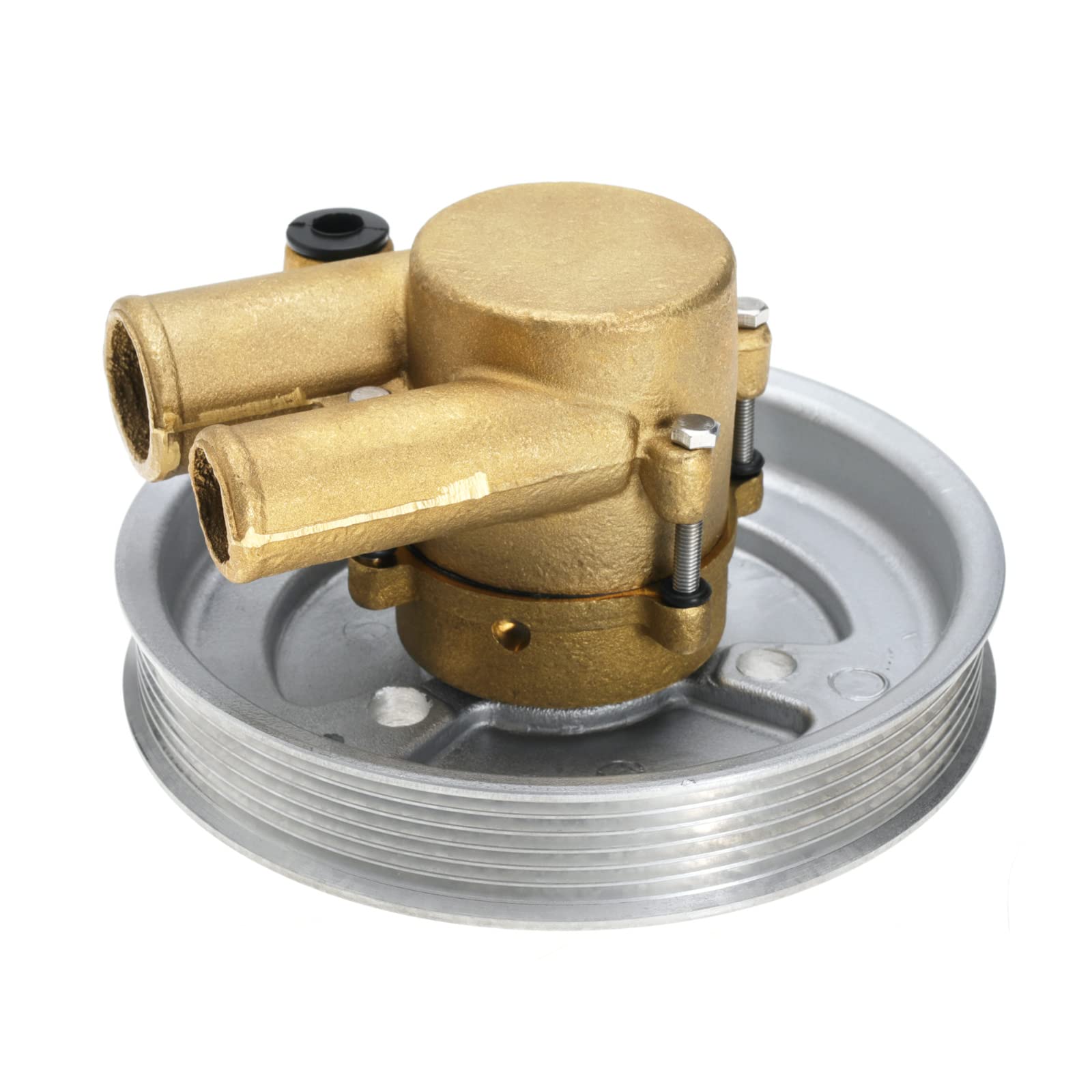 Volvo Penta 4.3 5.7 V8 V6 Sea Water Pump Replacement - 21212799 3812519 Crankshaft Mounted Marine Pump for Boat Engine Cooling System