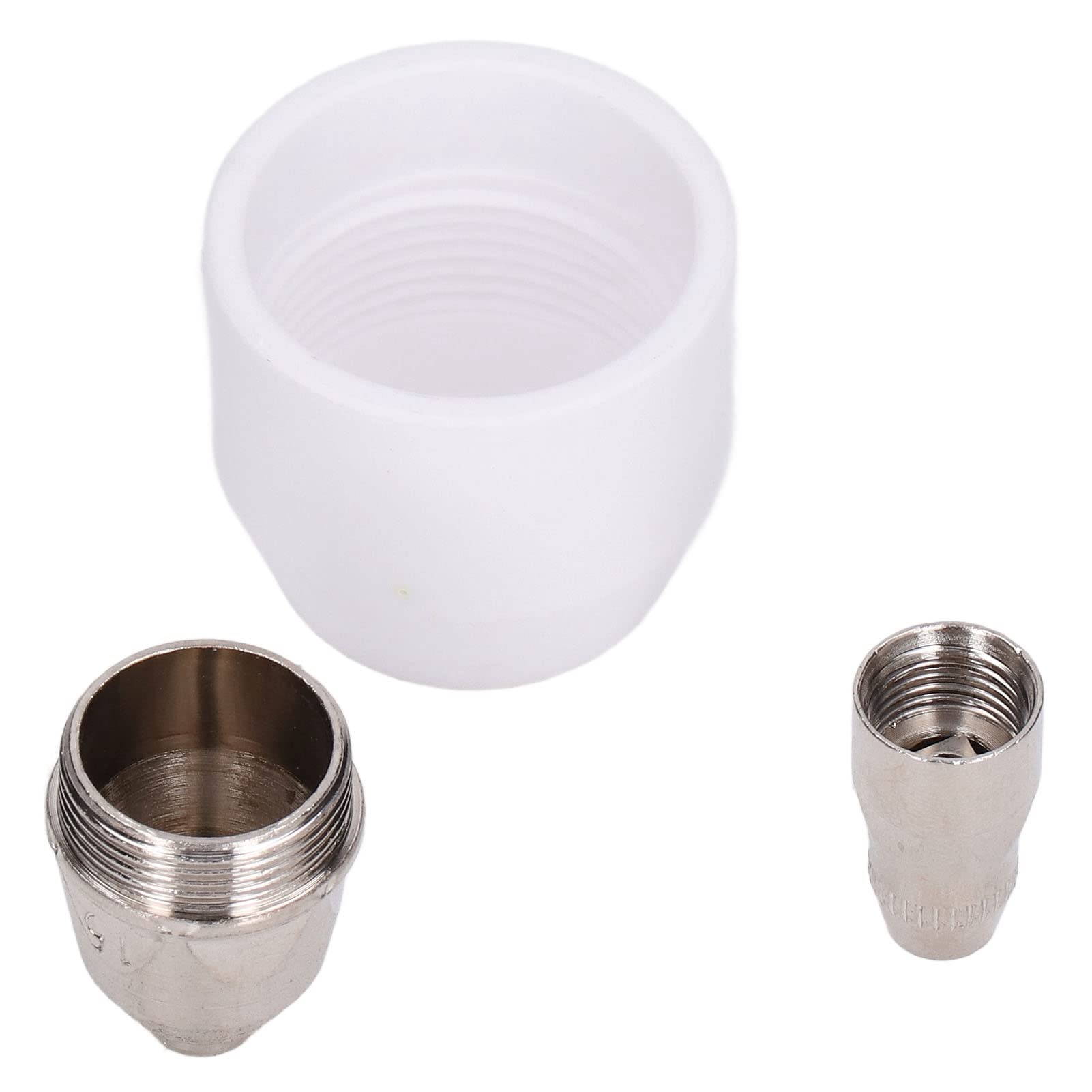 Plasma Cutter Torch Consumables - Durable Electrode Nozzles & Cups for P-80 Machine | Portable, Lightweight Replacement Parts | Ideal for Metal Cutting, Welding & Fabrication Projects