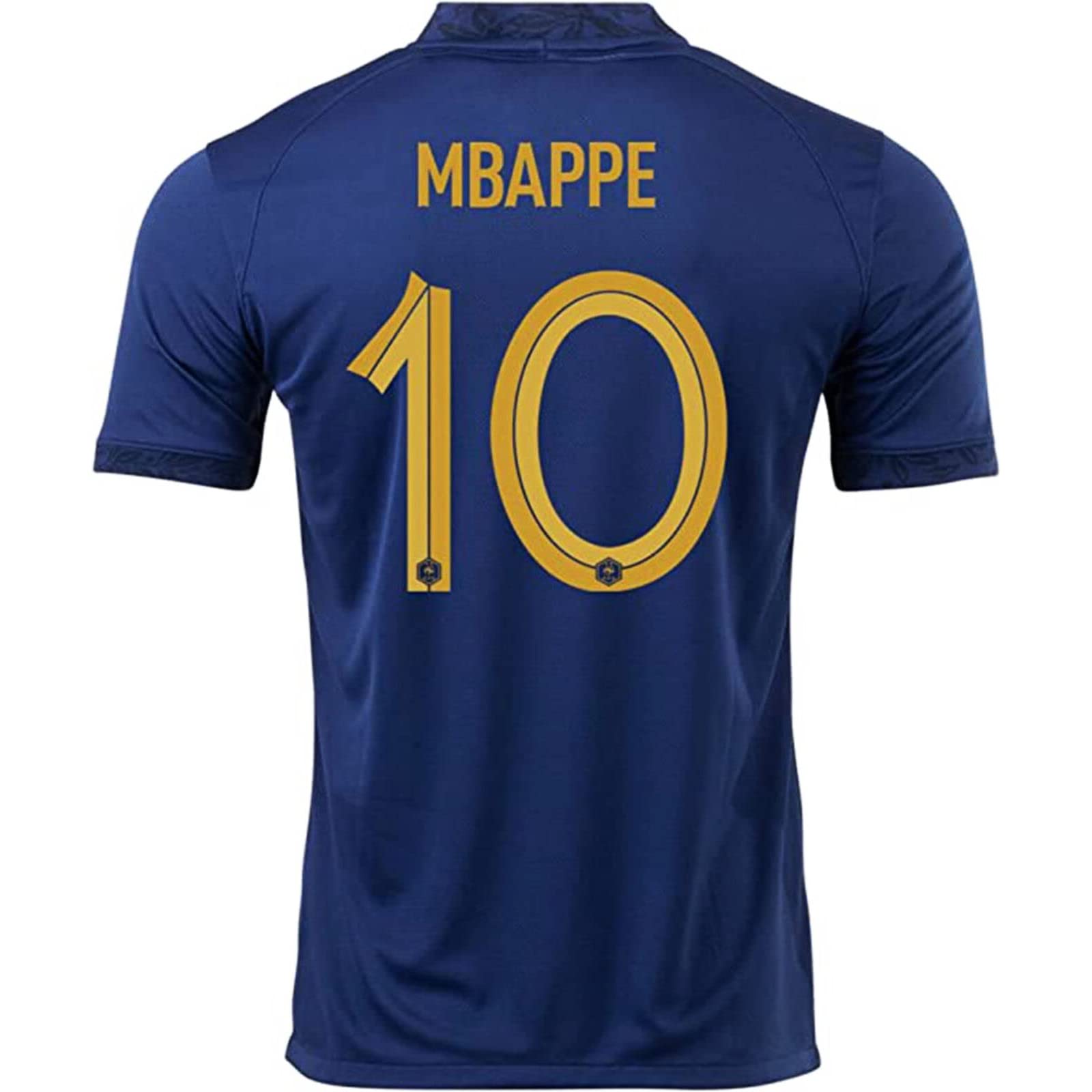 Men's Blue Athletic T-Shirt - Breathable Short Sleeve Soccer Jersey for Outdoor Sports & Fan Fashion | Perfect for Soccer Games, Workouts & Casual Wear