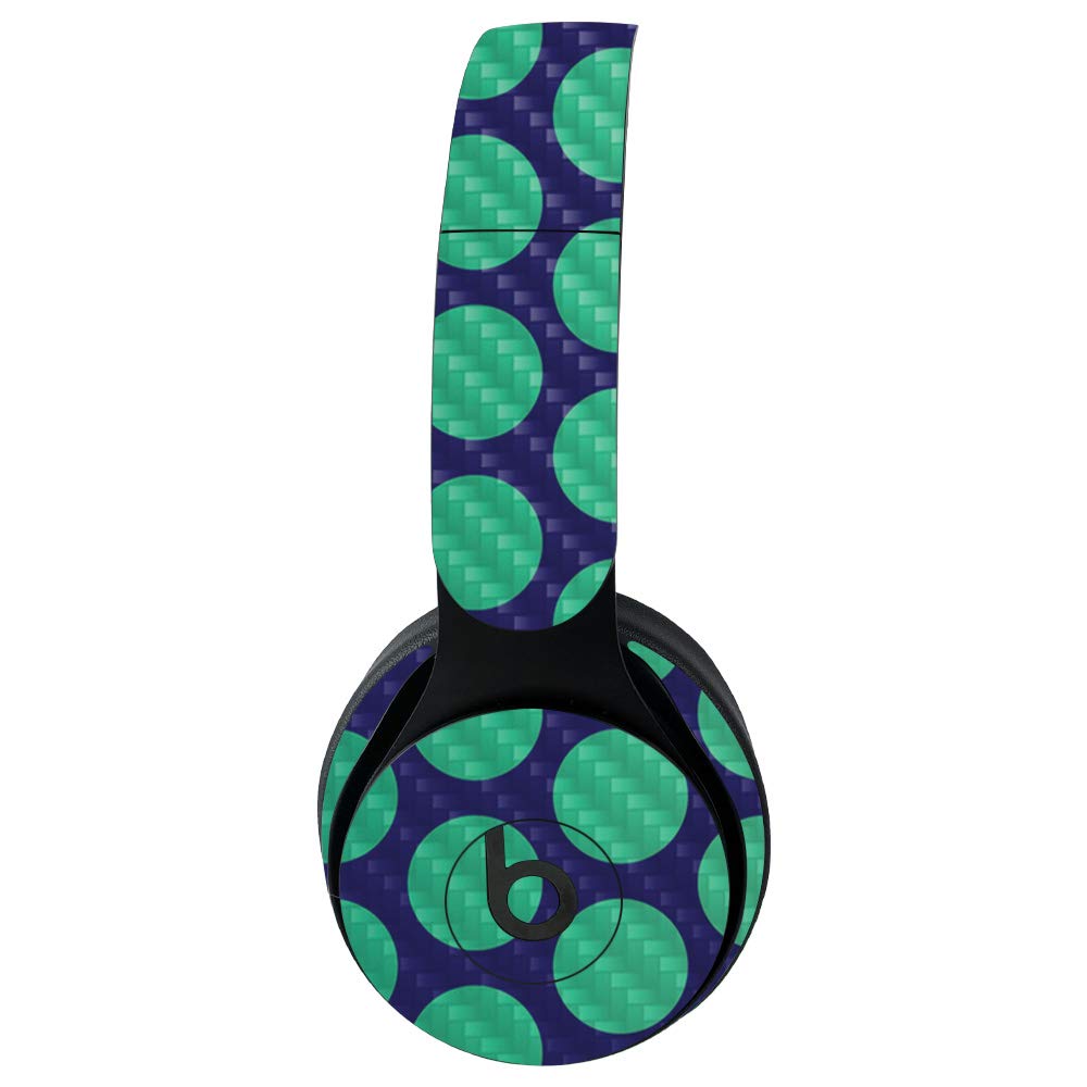 Premium Carbon Fiber Skin for Beats Solo Pro Wireless Headphones - Protective & Durable Textured Cover | Easy to Apply & Remove | Made in USA | Perfect for Gym, Travel & Daily Use