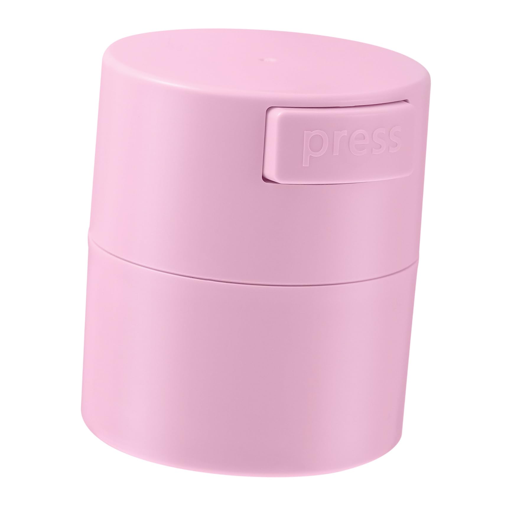 Beaupretty Eyelash Glue Jar - Sealed Lash Storage Box with Lid, Pink Cosmetic Organizer for Eyelash Extension Supplies | Perfect for Salon, Home & Travel Use