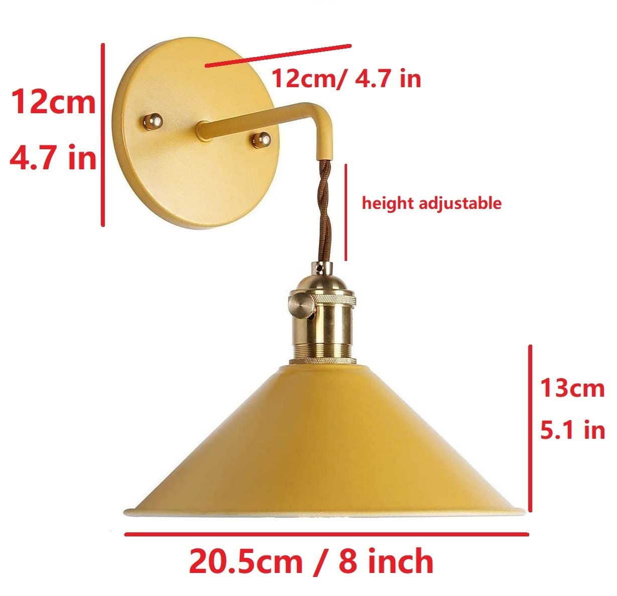 LSR Modern Wall Sconces Lighting - Battery Operated LED Lights Set of 2 with Remote Control, Dimmable Indoor Hanging Fixtures for Bedroom, Living Room & Reading Nook - Warm Yellow Light for Cozy Ambience