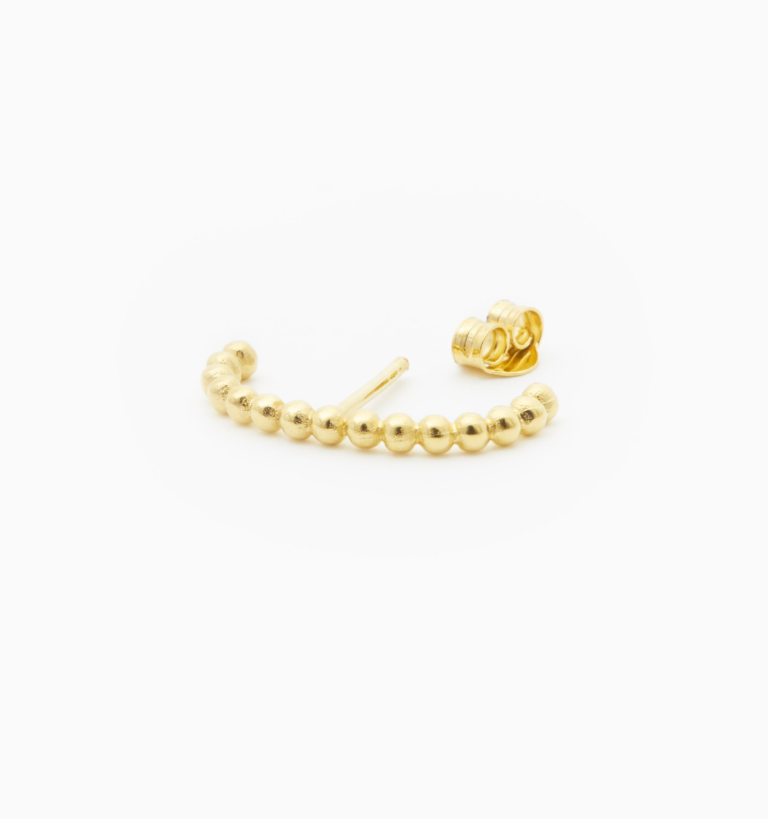Single Beaded Ear Cuff - Trendy Non-Pierced Earring for Women | Boho Chic Jewelry for Parties, Weddings & Everyday Wear