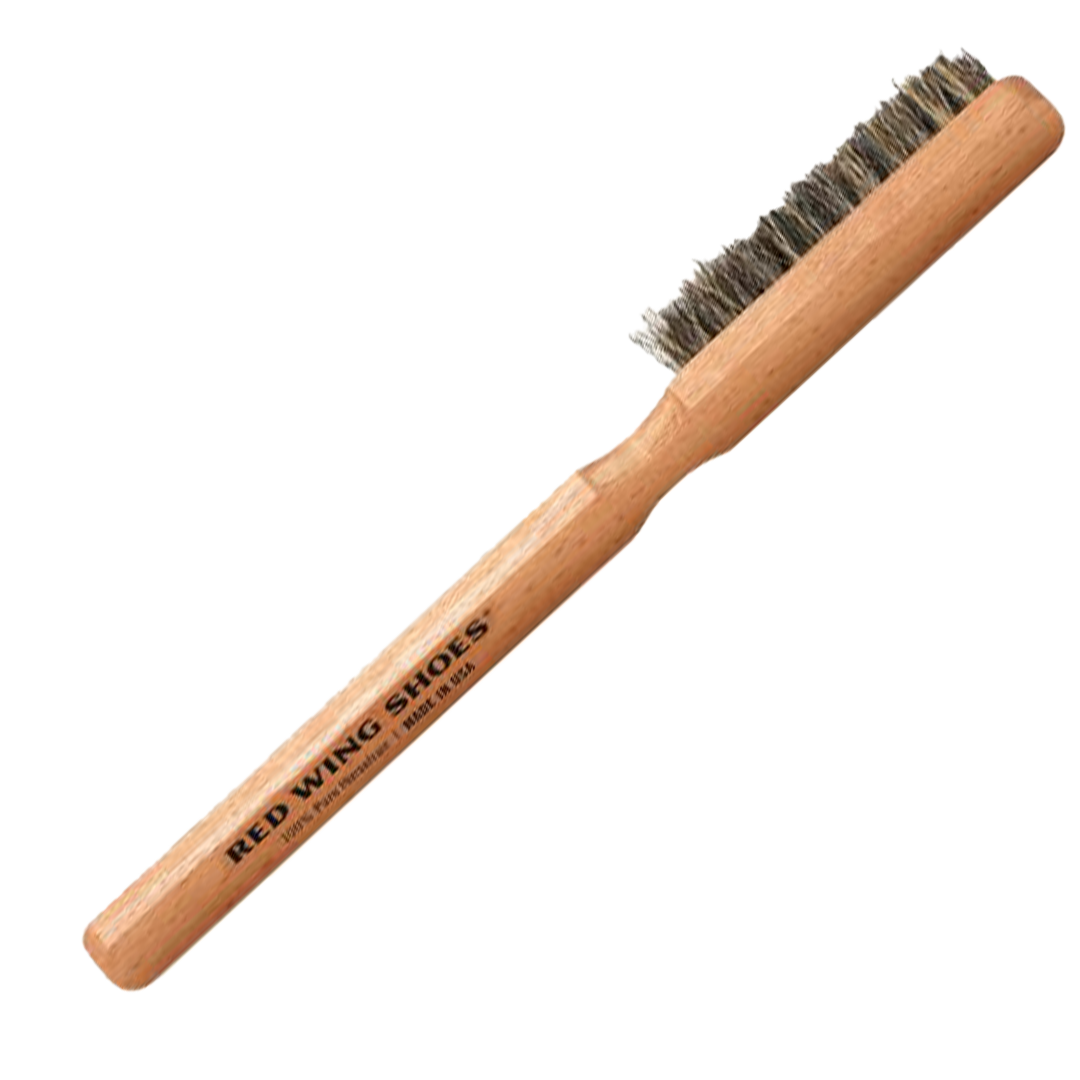 Red Wing Welt Cleaning Brush 98001 - Premium Leather Boot & Shoe Cleaning Tool for Work Boots, Hiking Shoes & Outdoor Gear