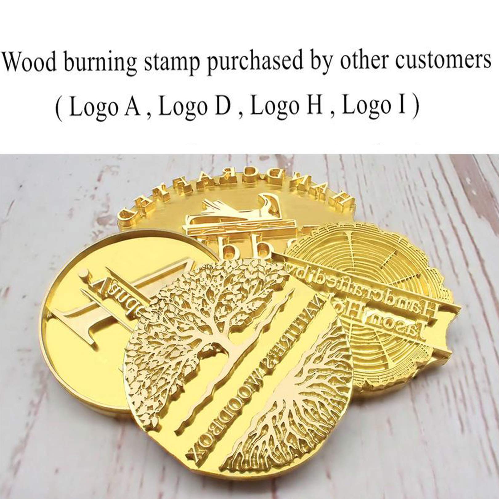 Custom Electric Wood Branding Iron 200W 110V with Personalized Logo - 1.5
