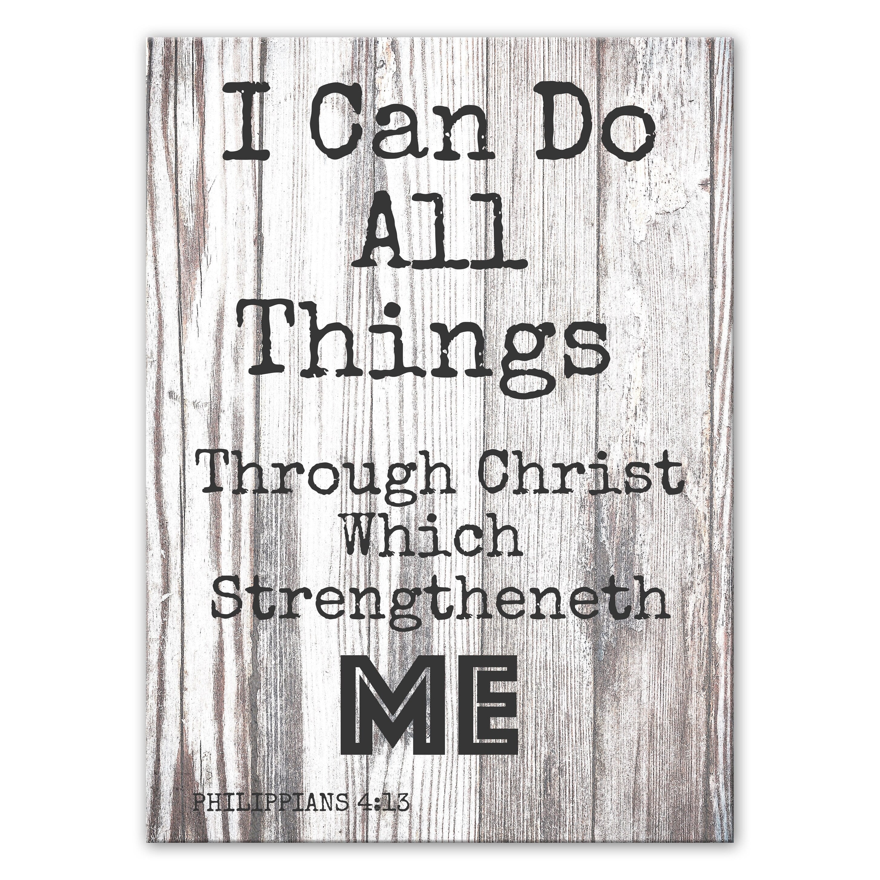 Inspirational Gallery Wrapped Canvas Wall Art by Norman Wyatt Home - Perfect for Living Room, Bedroom & Office Decor
