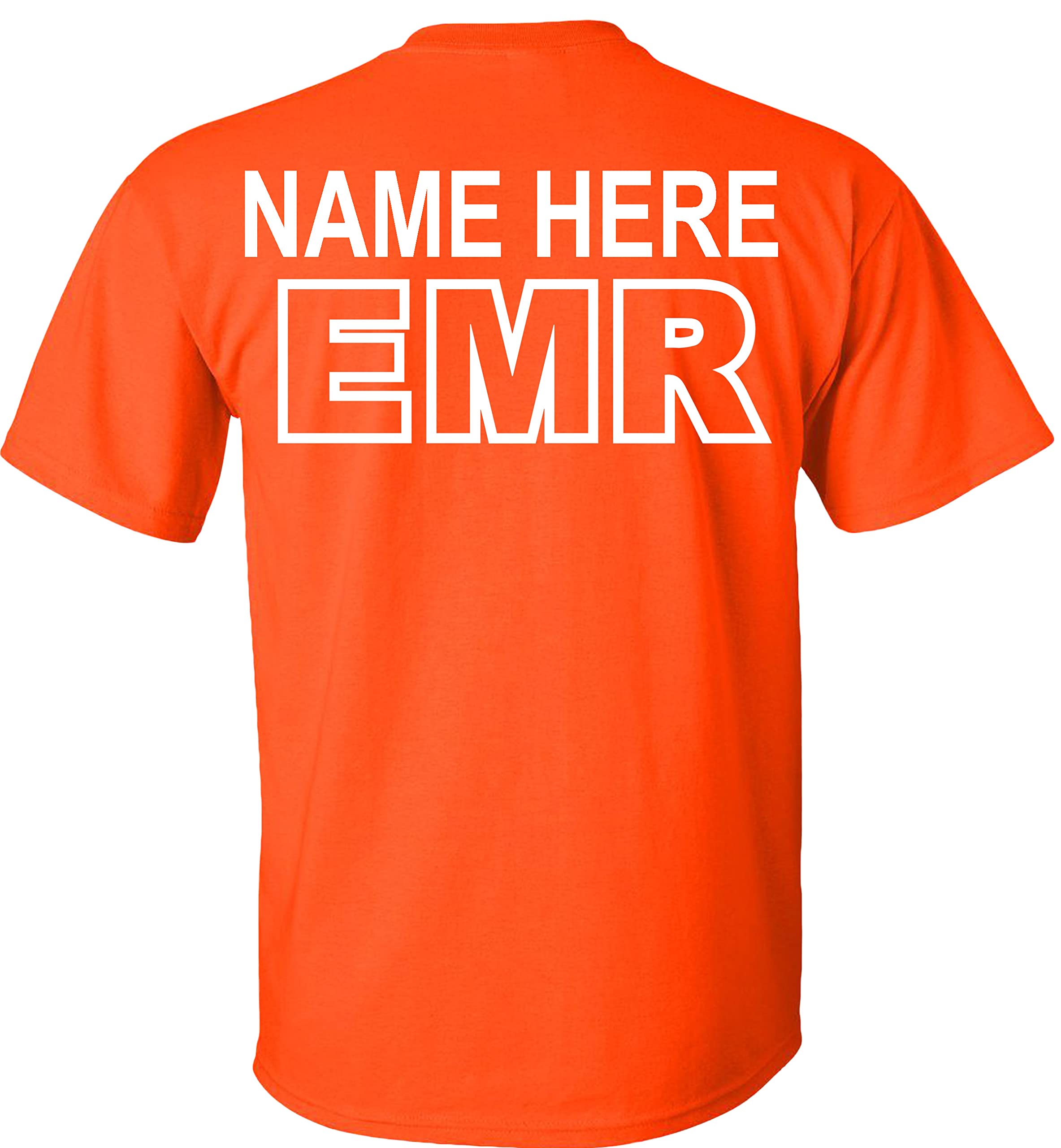 Custom EMR T-Shirt for Emergency Medical Responders - Personalized EMT Paramedic Shirt - Perfect for EMS Training, First Responder Appreciation & Medical Conferences