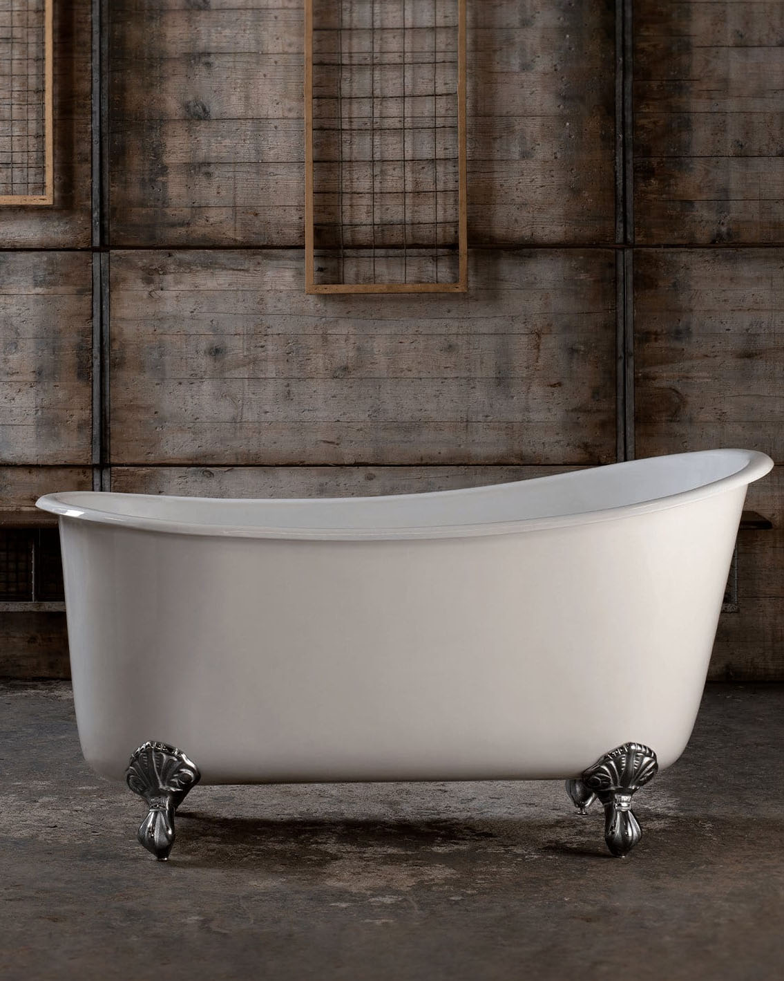 Avignon Cast Iron Bathtub - Vintage Freestanding Soaking Tub for Bathroom & Spa Relaxation