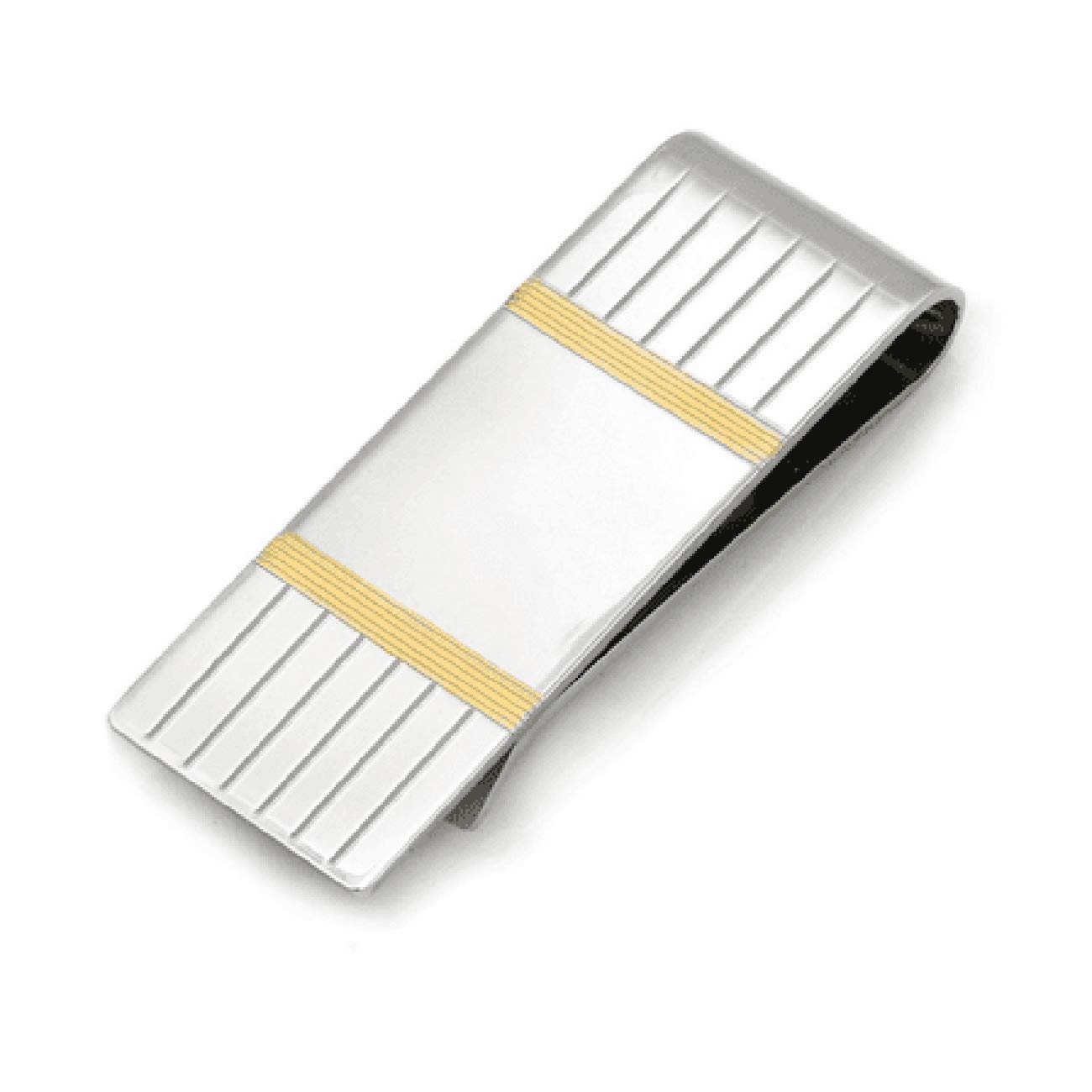 Executive Gift Shoppe - Sterling Silver Engraved Money Clip for Men | Premium Business & Wedding Gift | Perfect for Corporate Events, Graduations & Special Occasions
