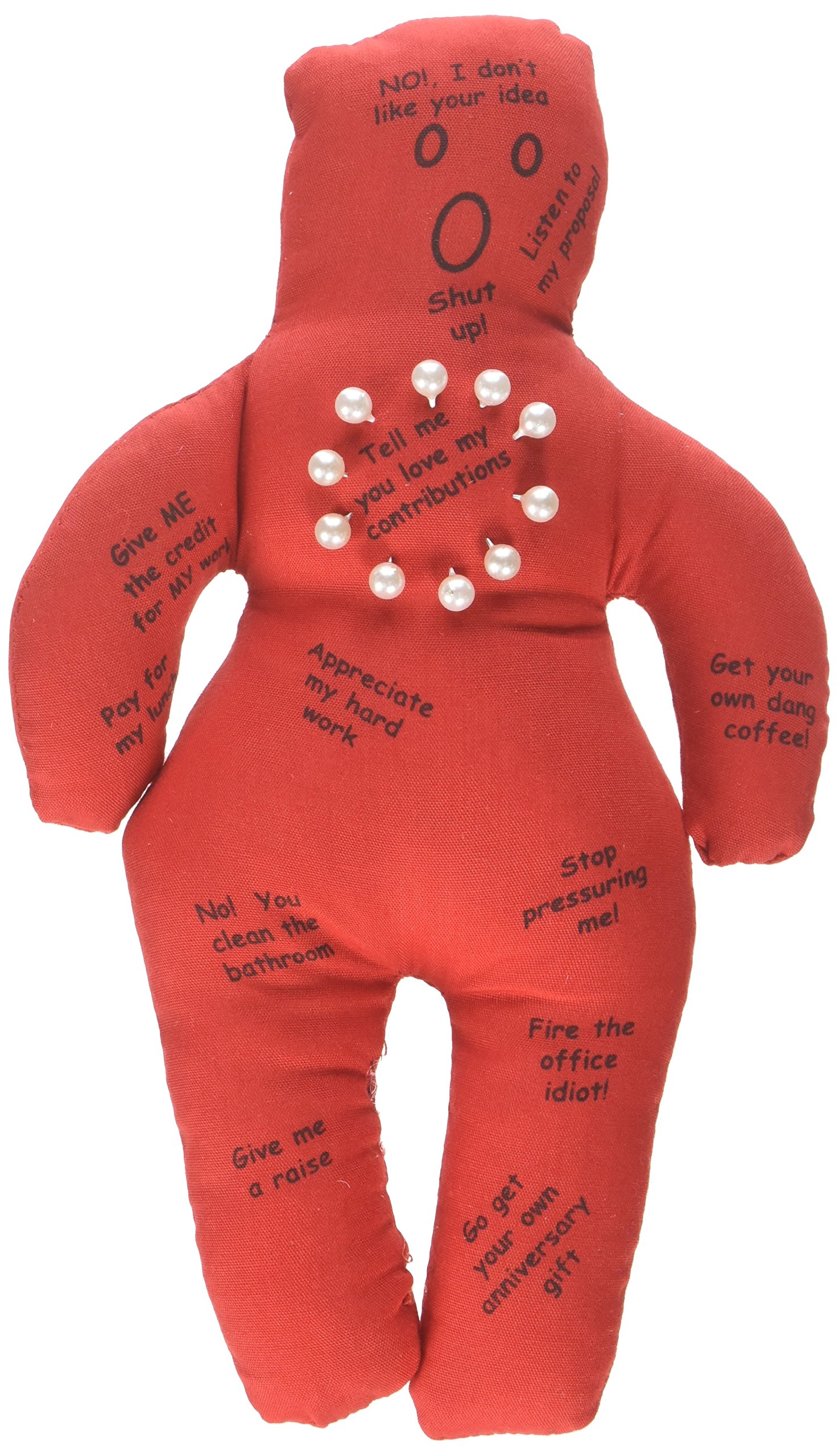Bad Boss Voodoo Doll - Office Prank Gift for Stress Relief